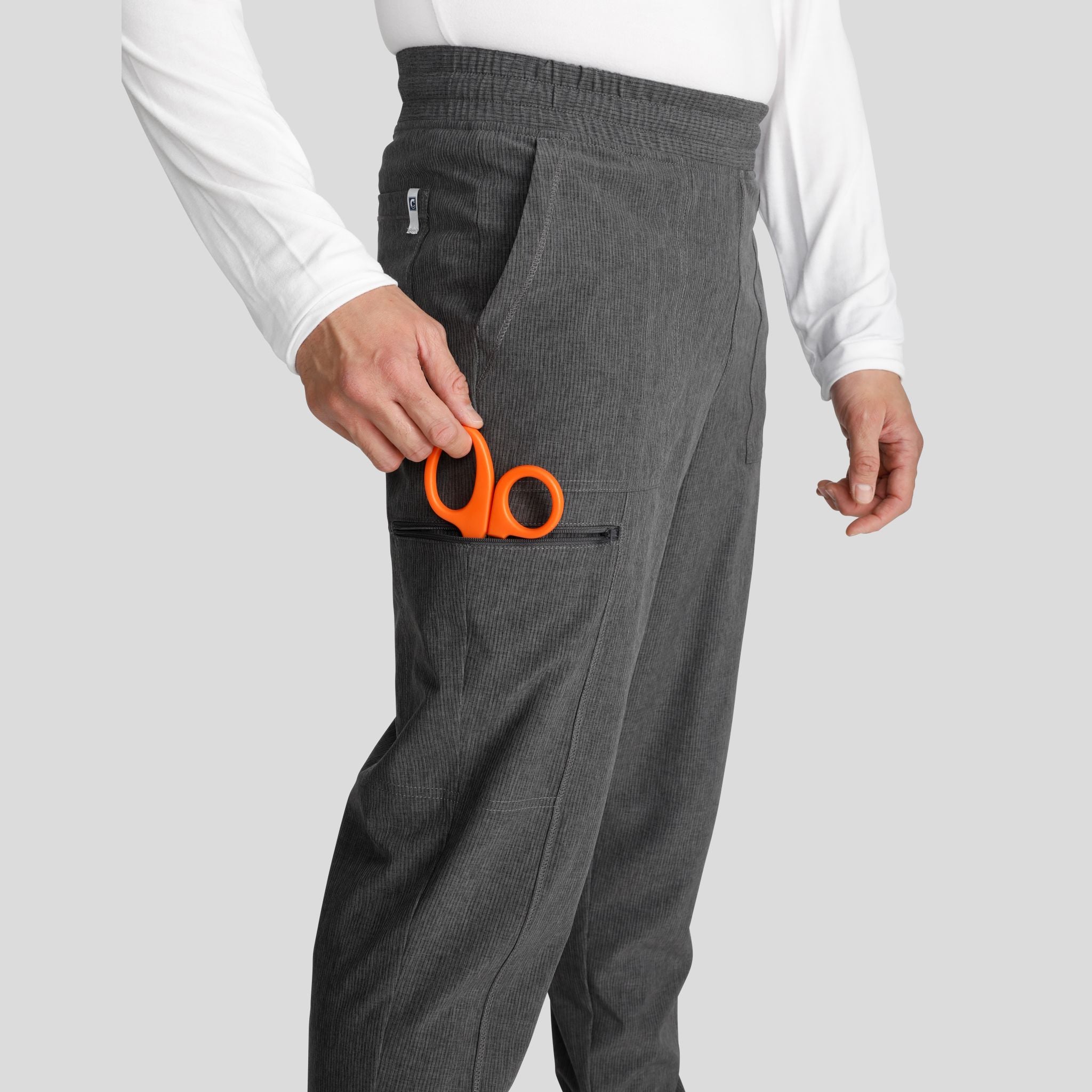 Men's Mid Rise Jogger Scrub Pant