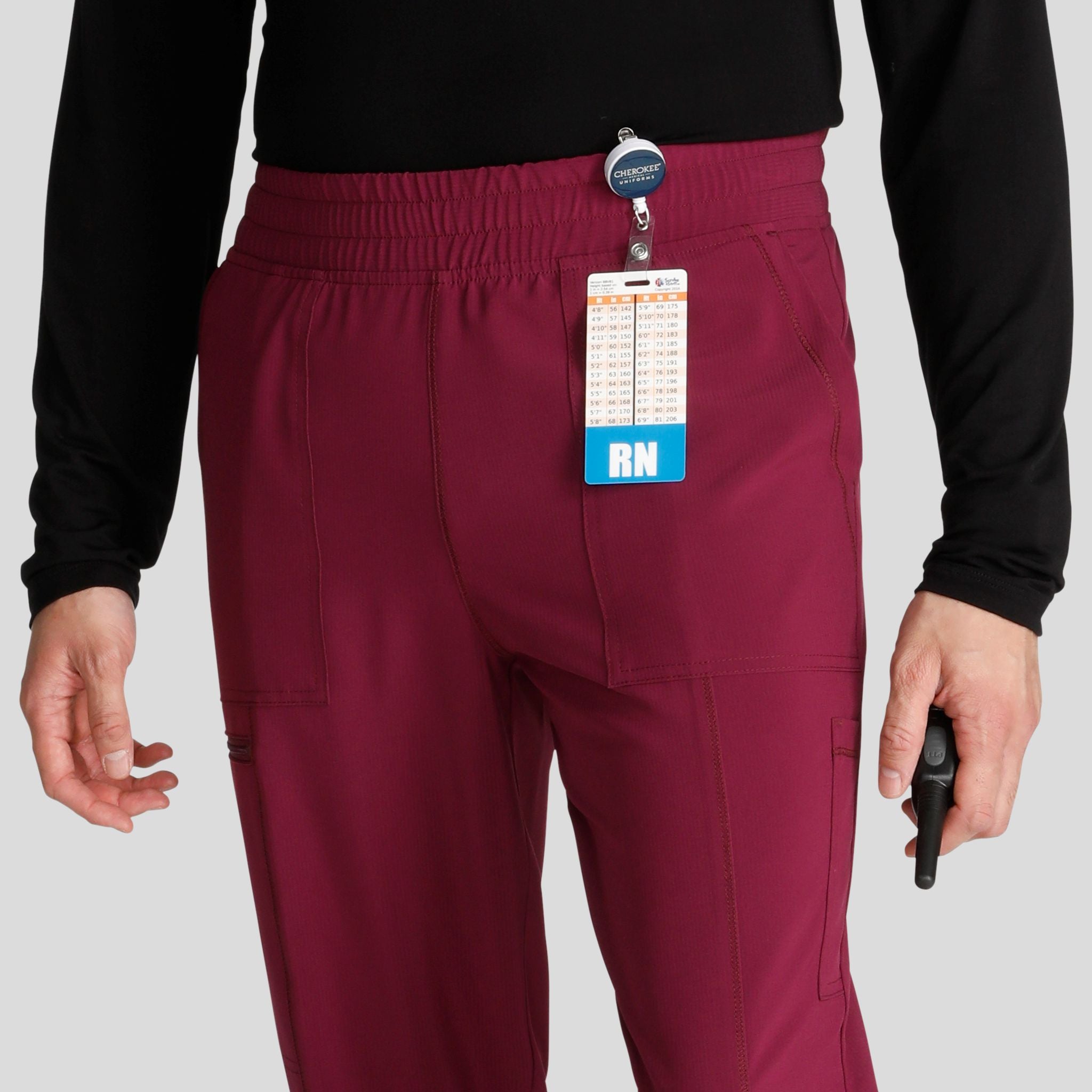 Men's Mid Rise Jogger Scrub Pant