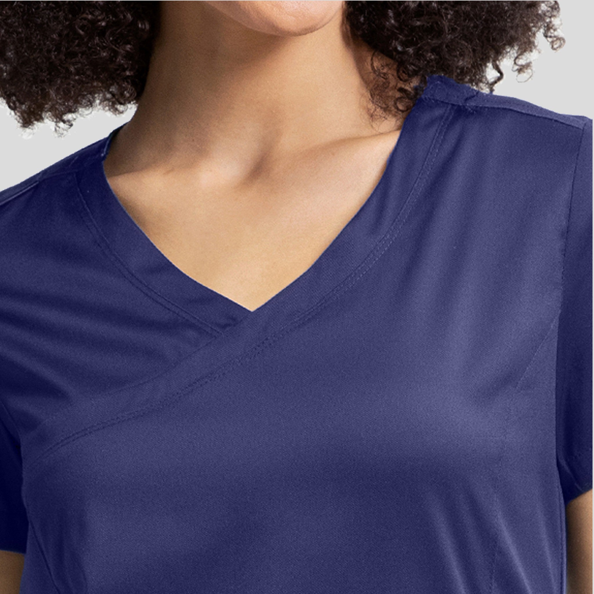 Women’s Mock Wrap Knit Side Top