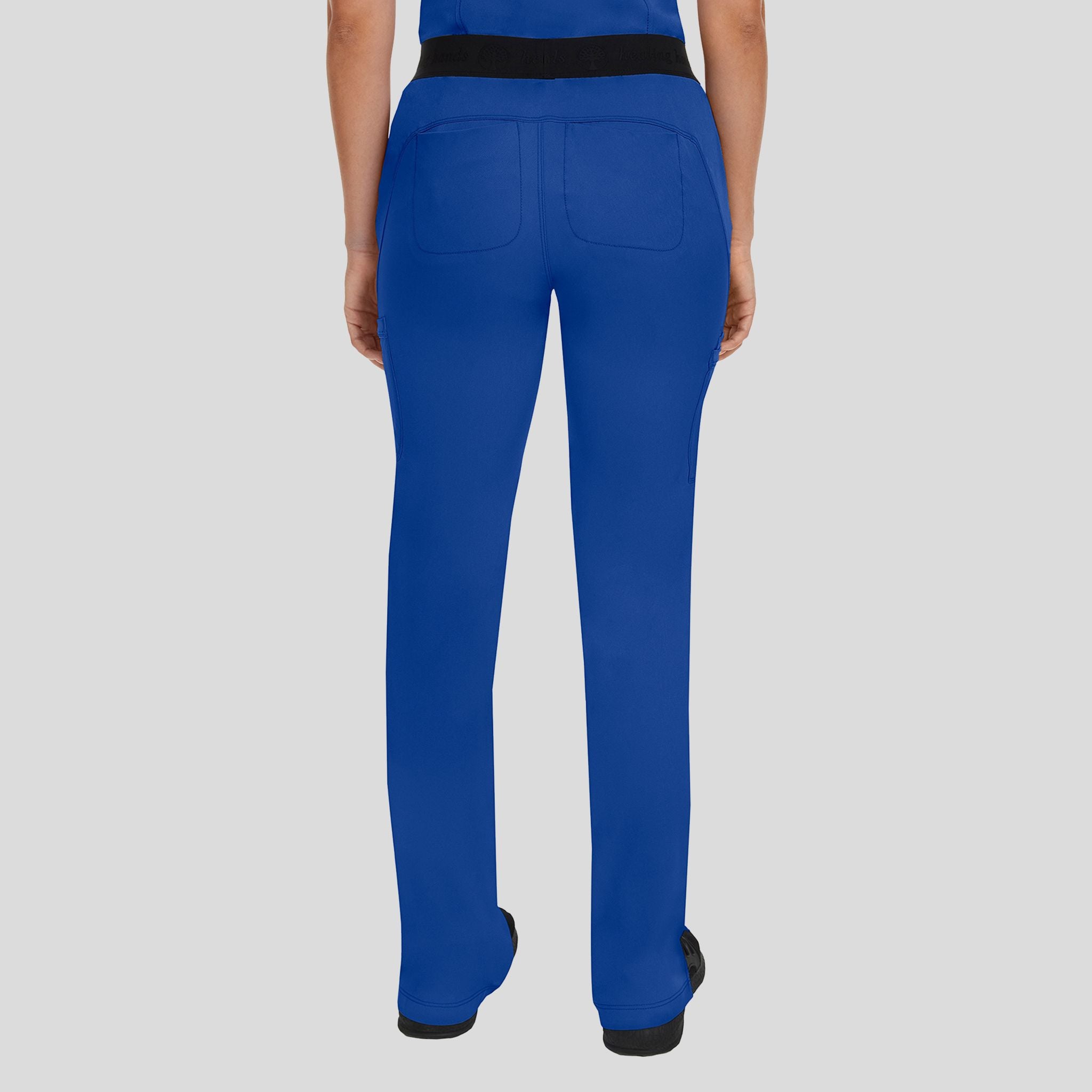 Women's Rachel Elastic Waistband Cargo Scrub Pant