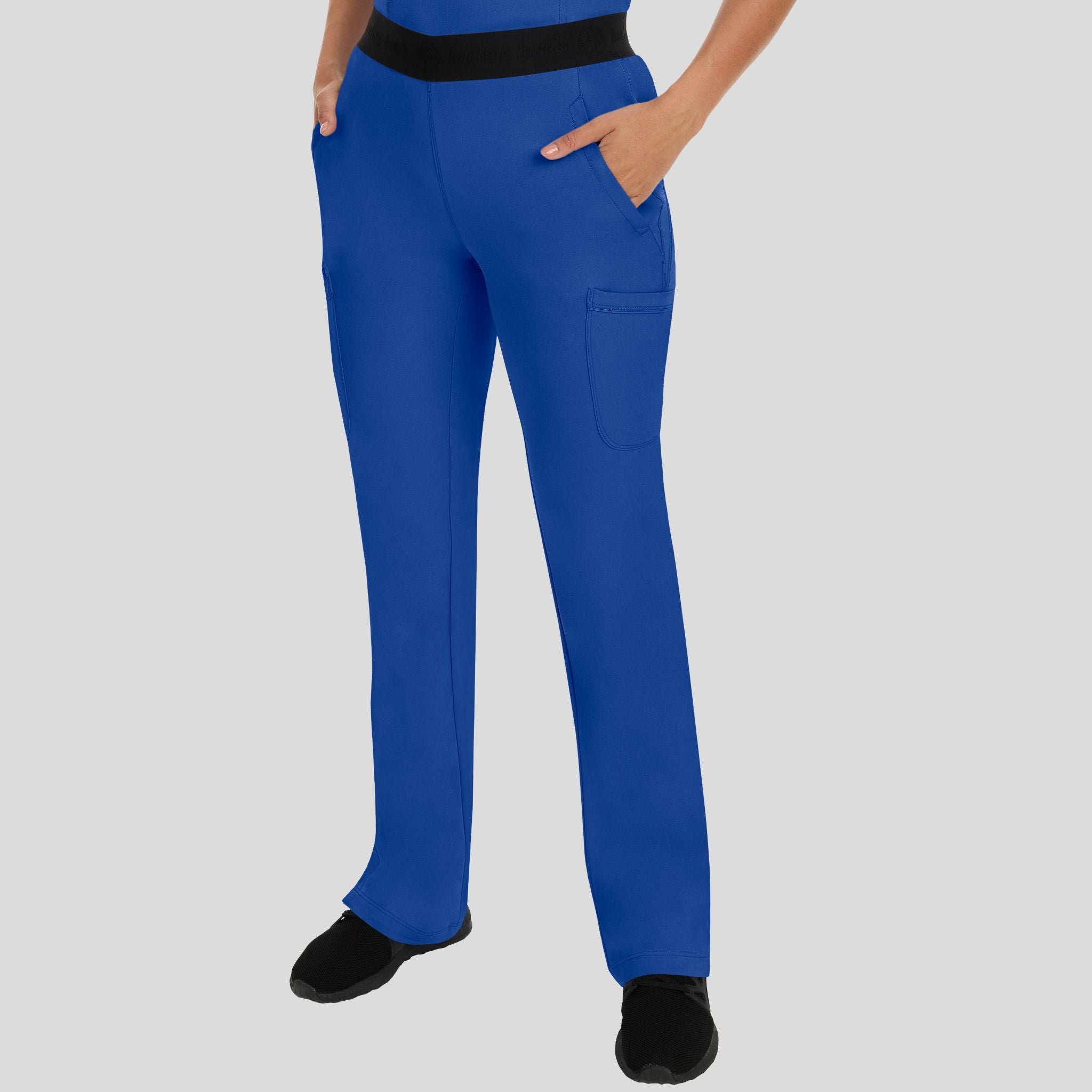 Women's Rachel Elastic Waistband Cargo Scrub Pant