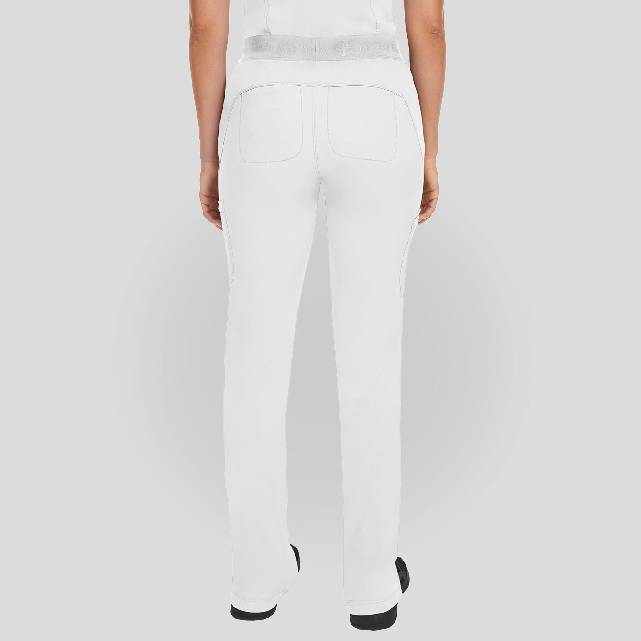 Women's Rachel Elastic Waistband Cargo Scrub Pant