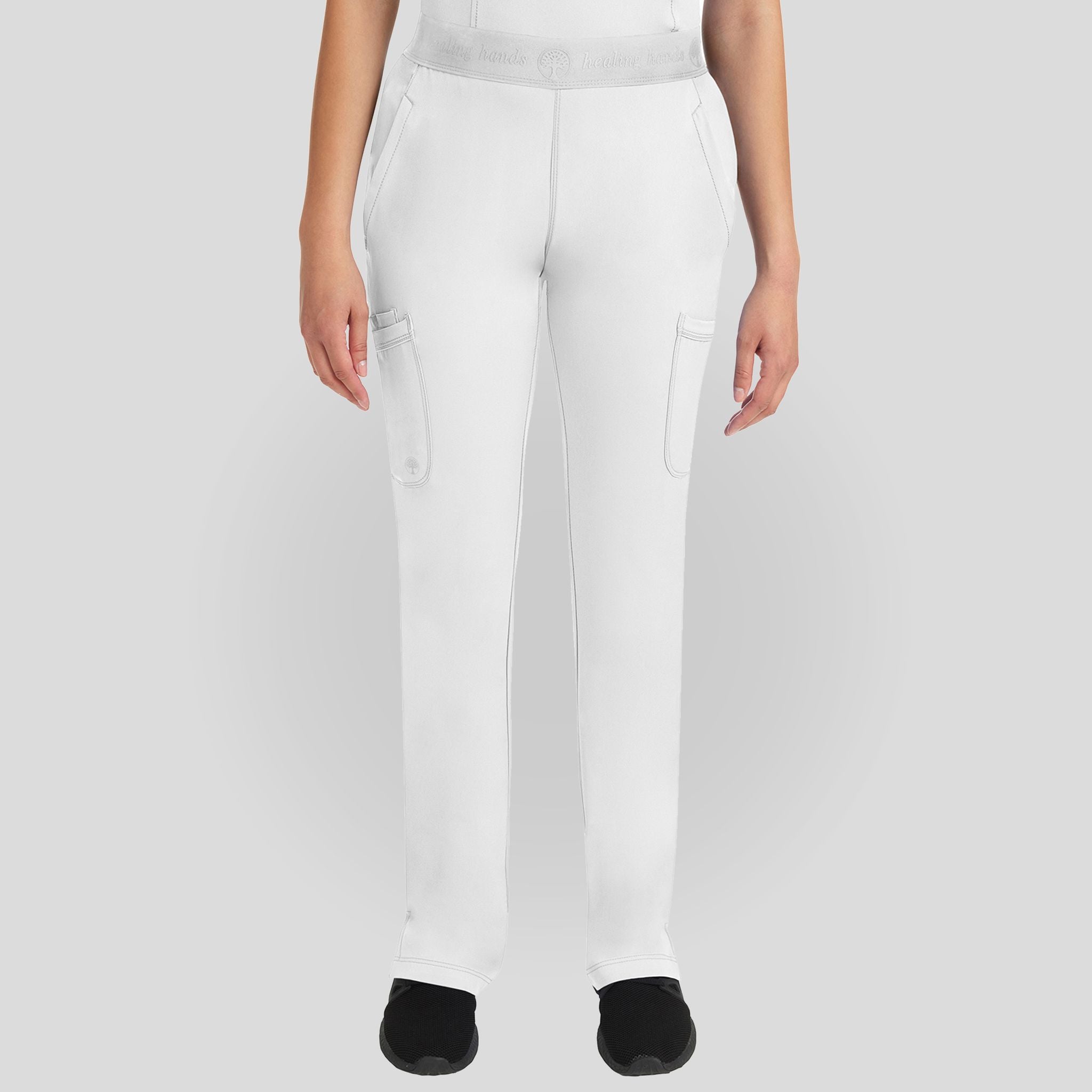 Women's Rachel Elastic Waistband Cargo Scrub Pant