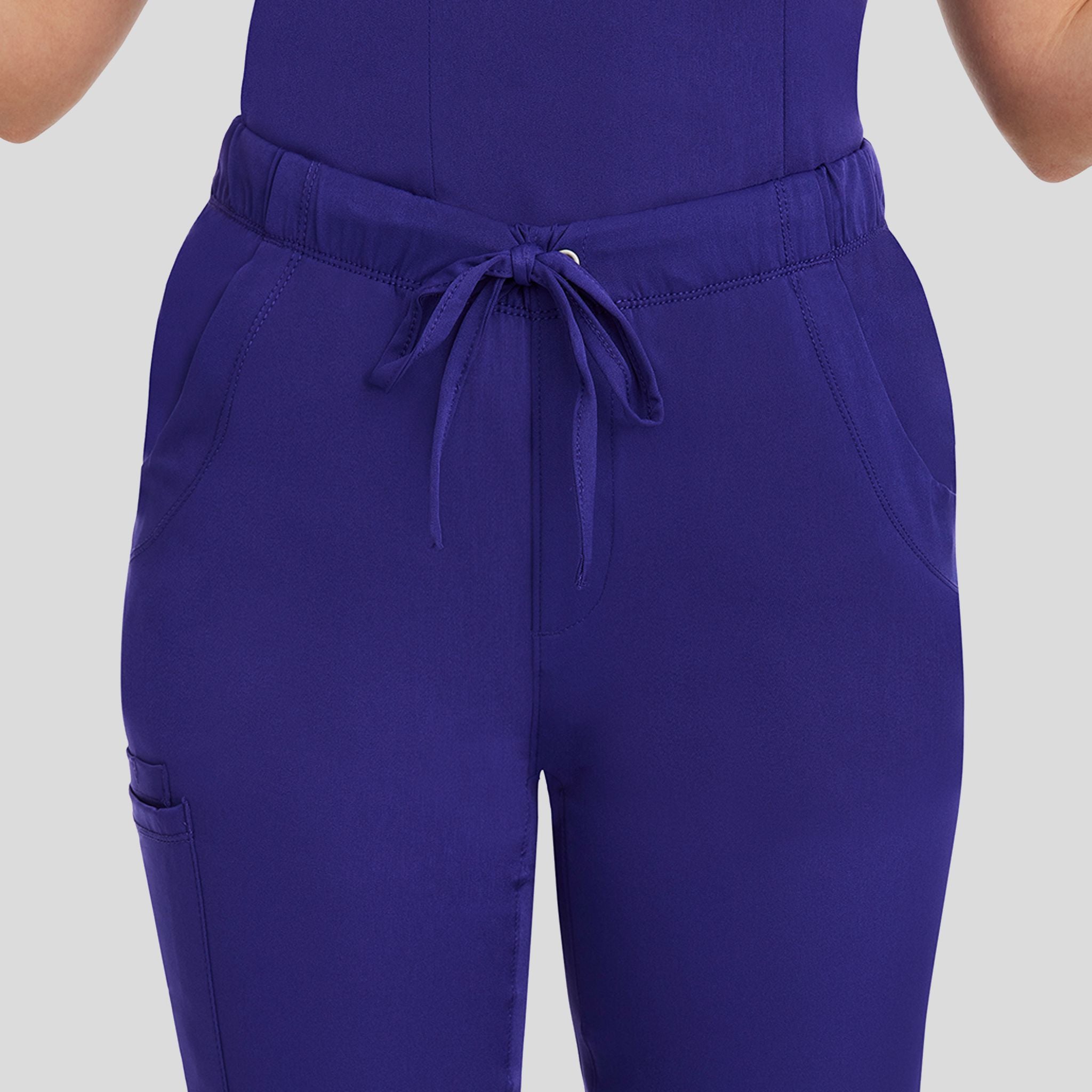 Women's Rebecca Drawstring Flare Scrub Pant