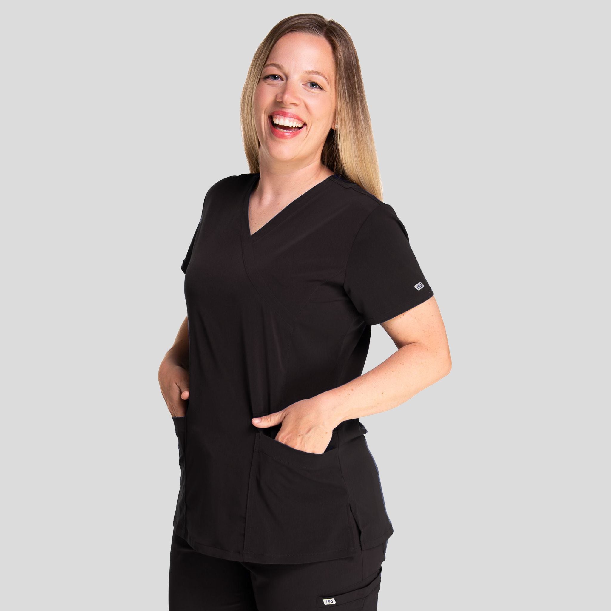 Women’s Mock Wrap Top