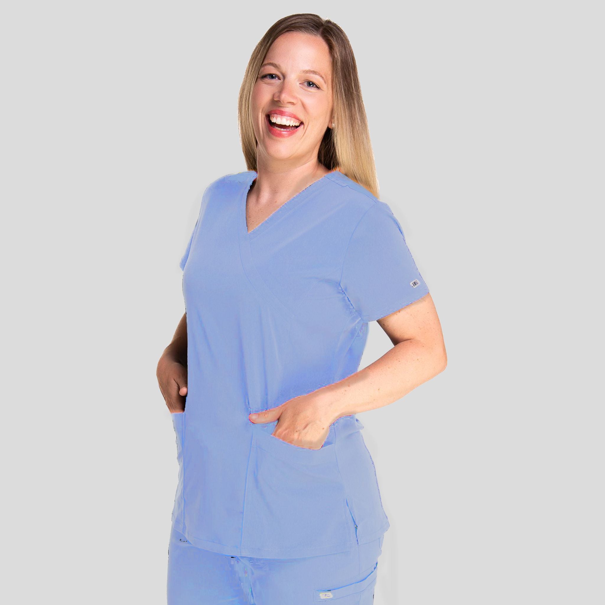 Women’s Mock Wrap Top