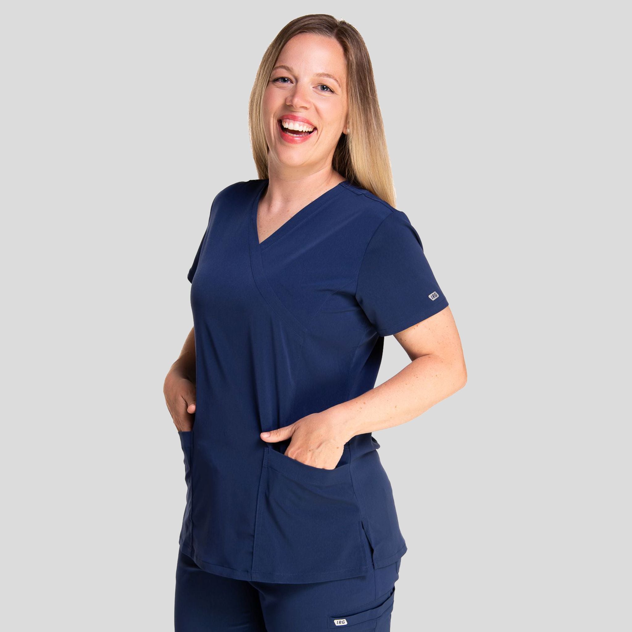 Women’s Mock Wrap Top