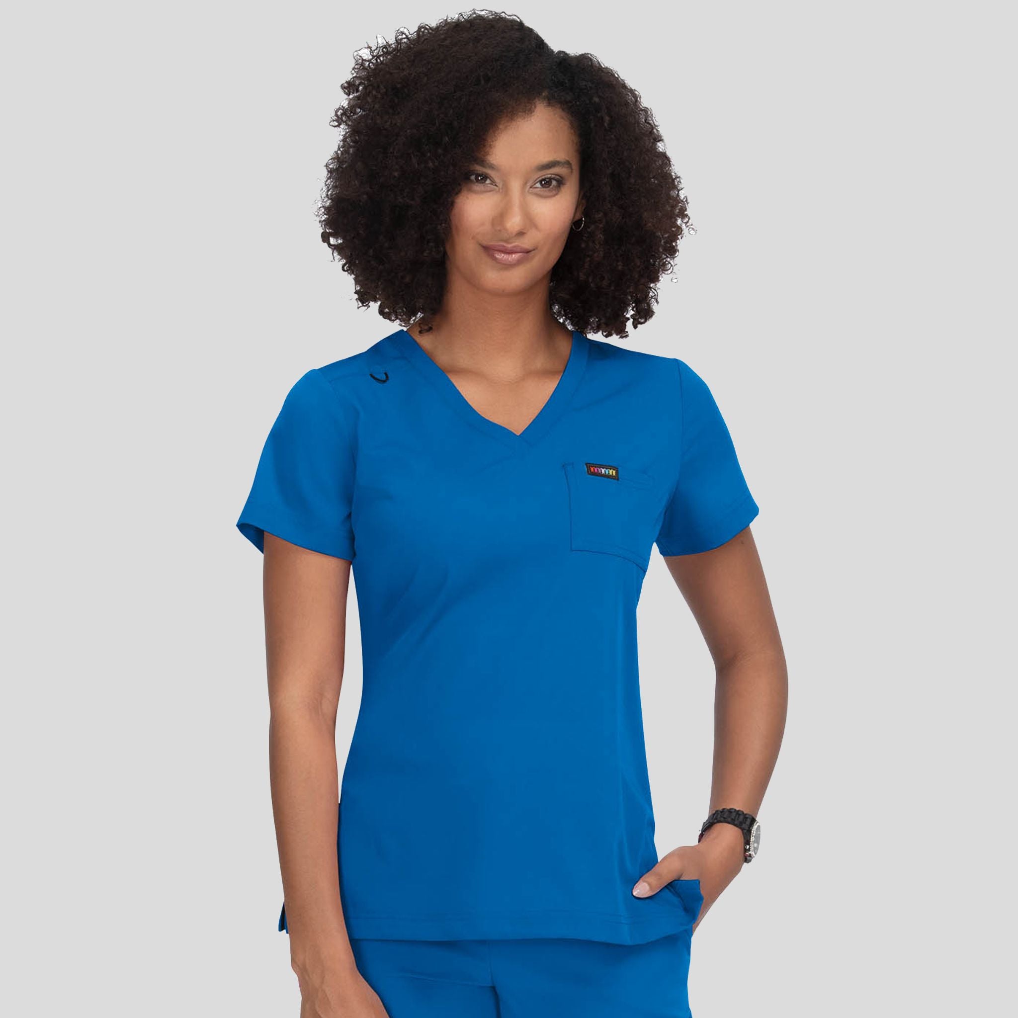 Coco Women's 1-Pocket Tuck-In Scrub Top