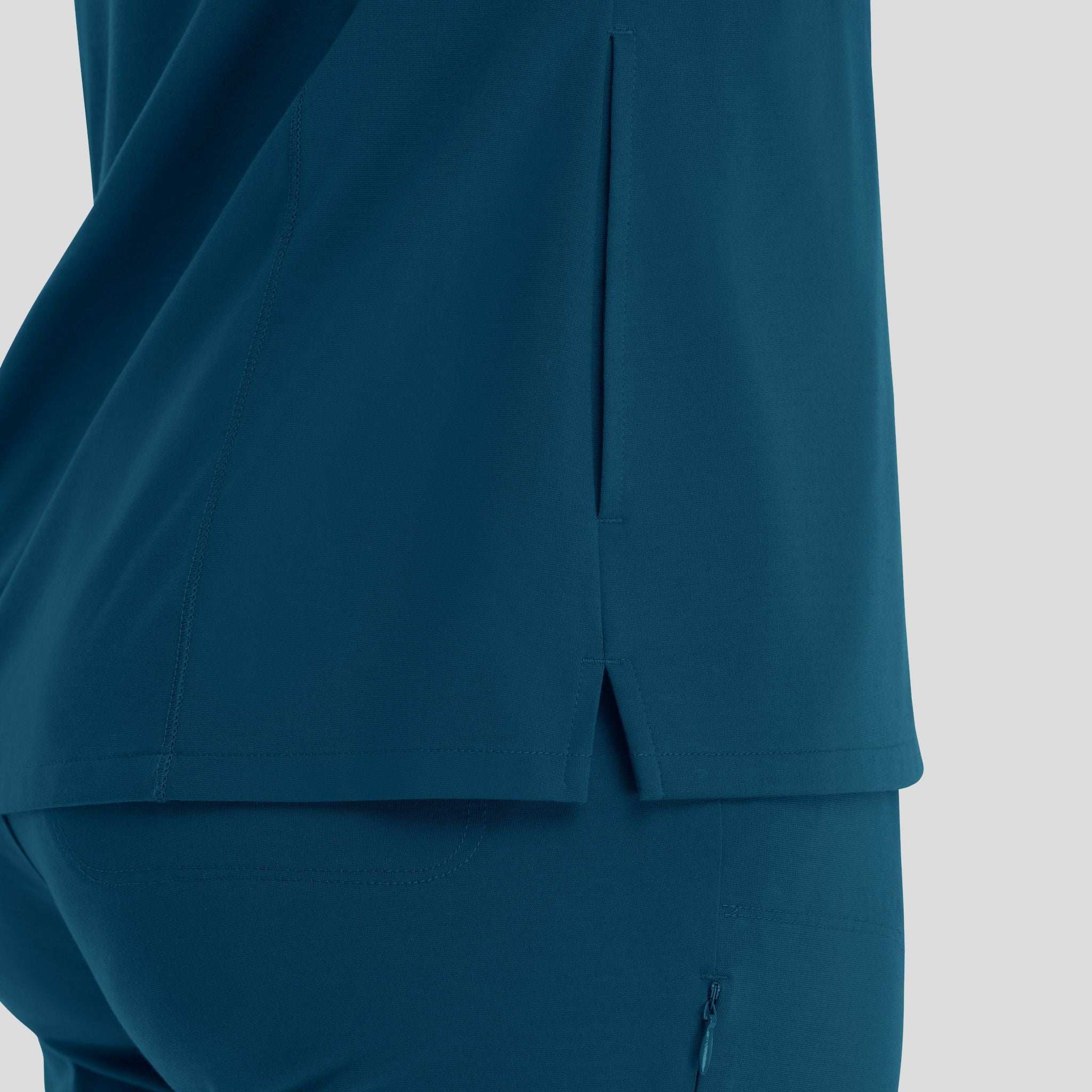 Women's Banded V-Neck Top