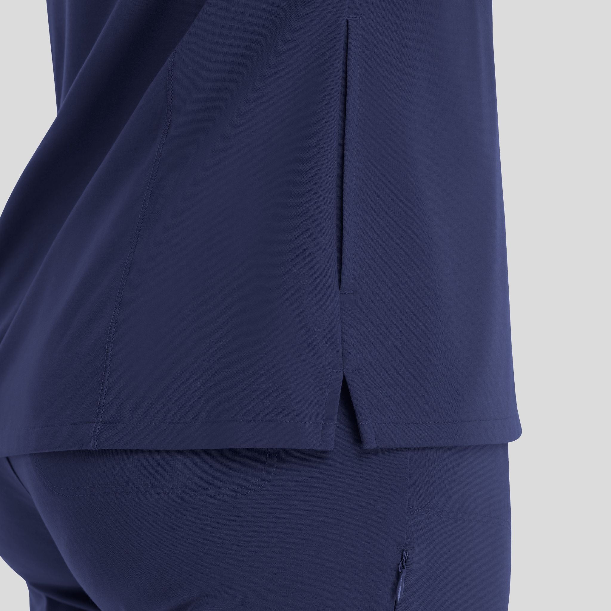 Women's Banded V-Neck Top