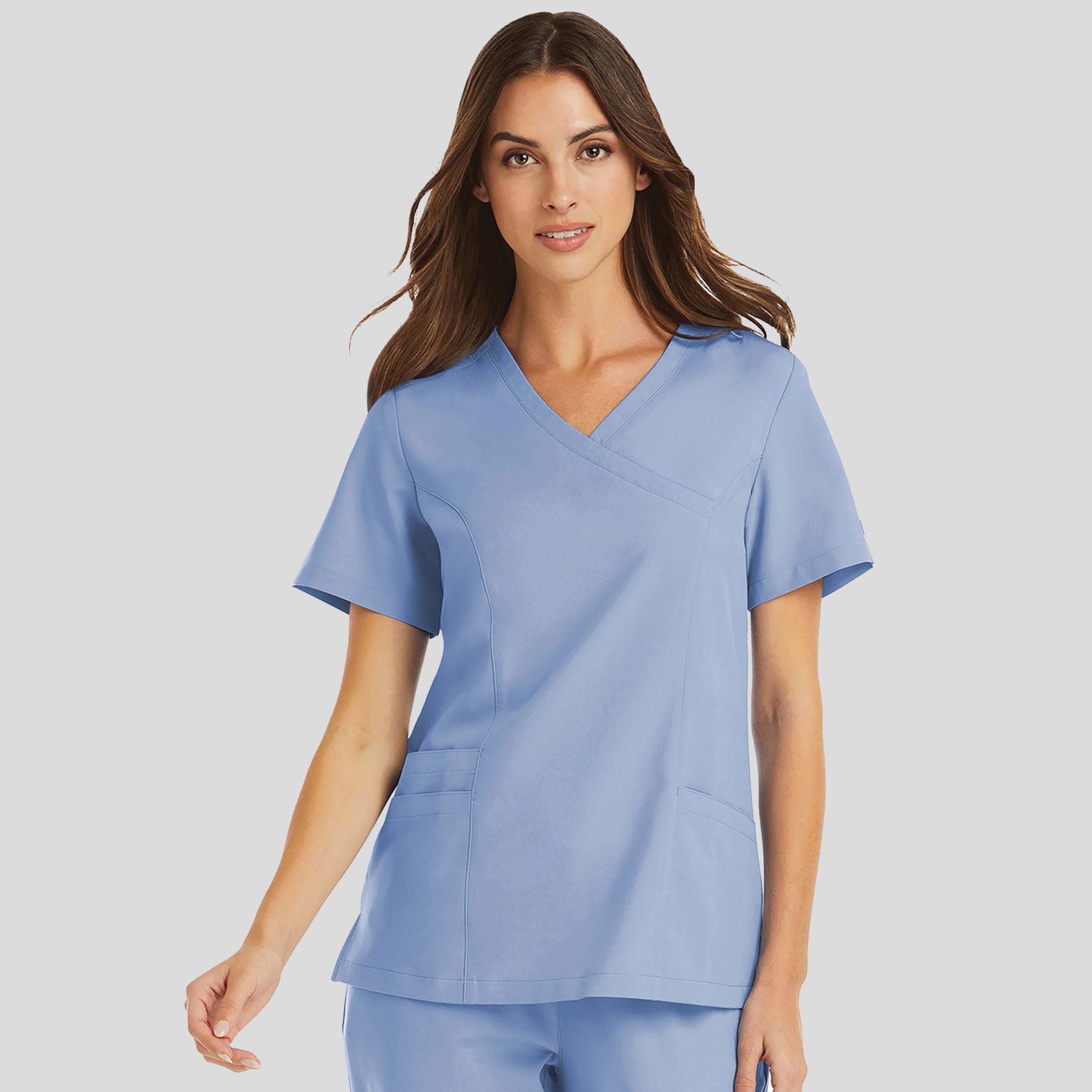 Women's Mock Wrap Top