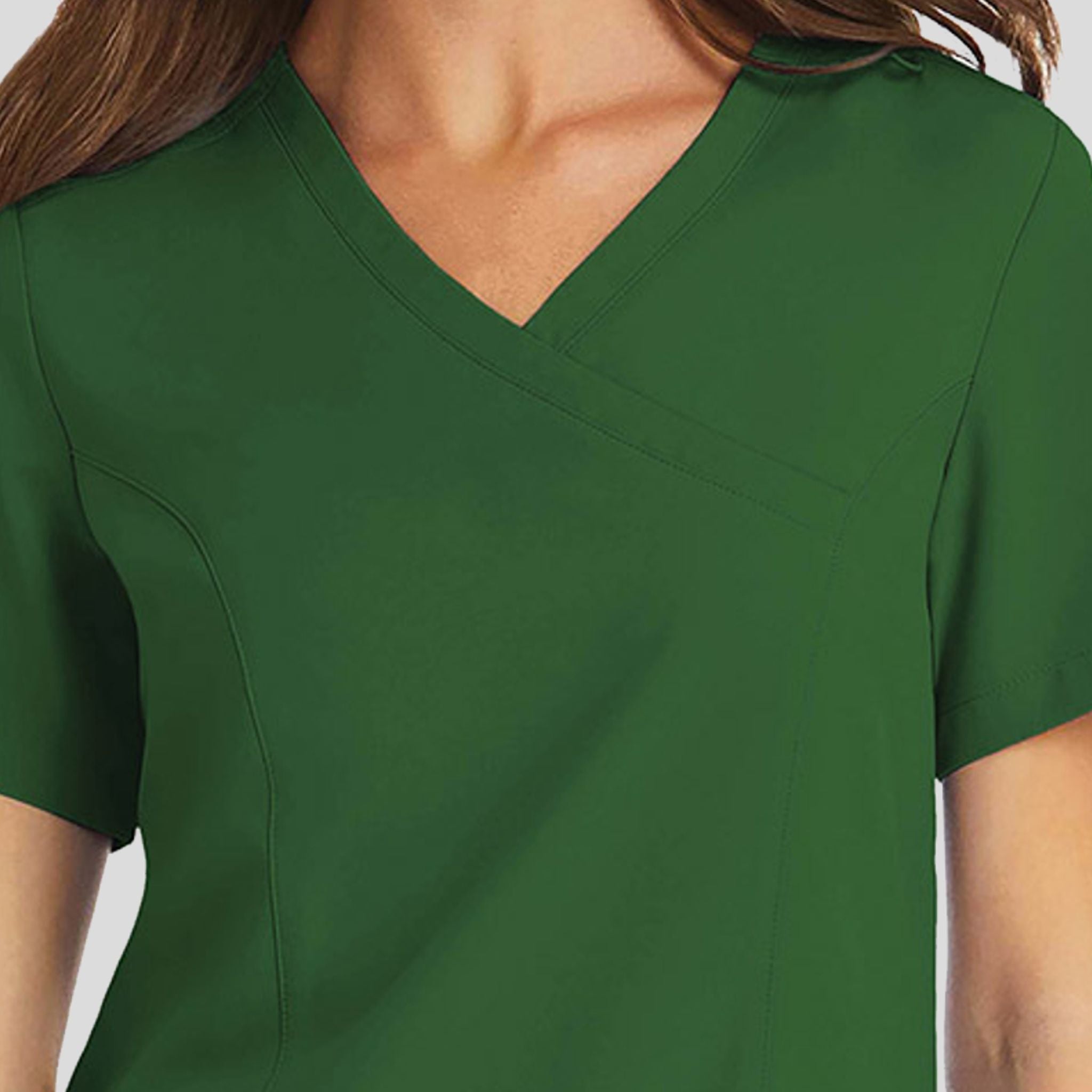 Women's Mock Wrap Top