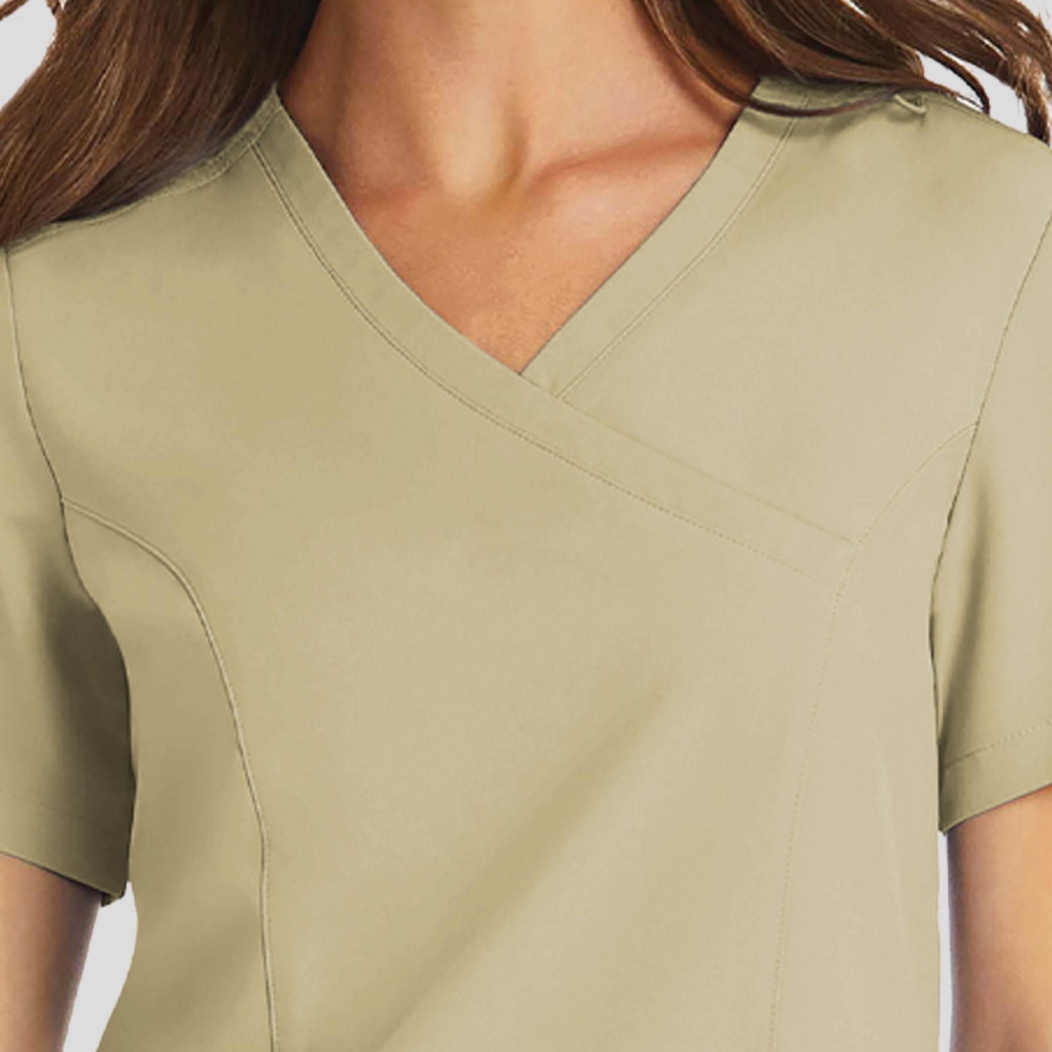 Women's Mock Wrap Top