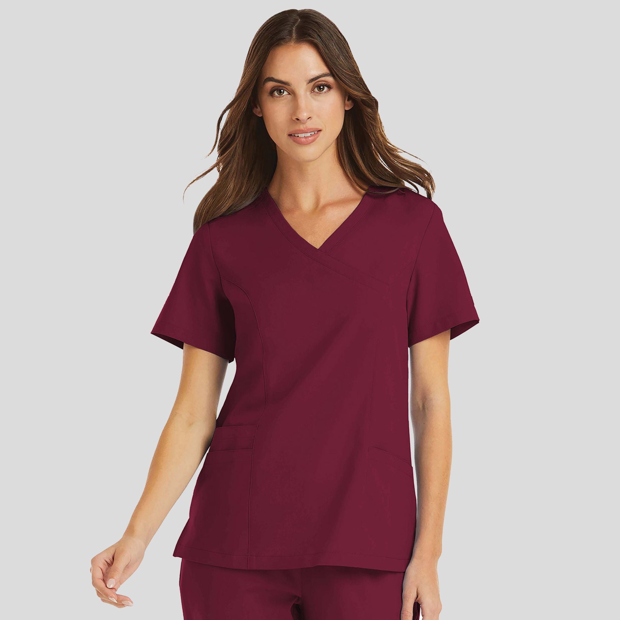 Women's Mock Wrap Top