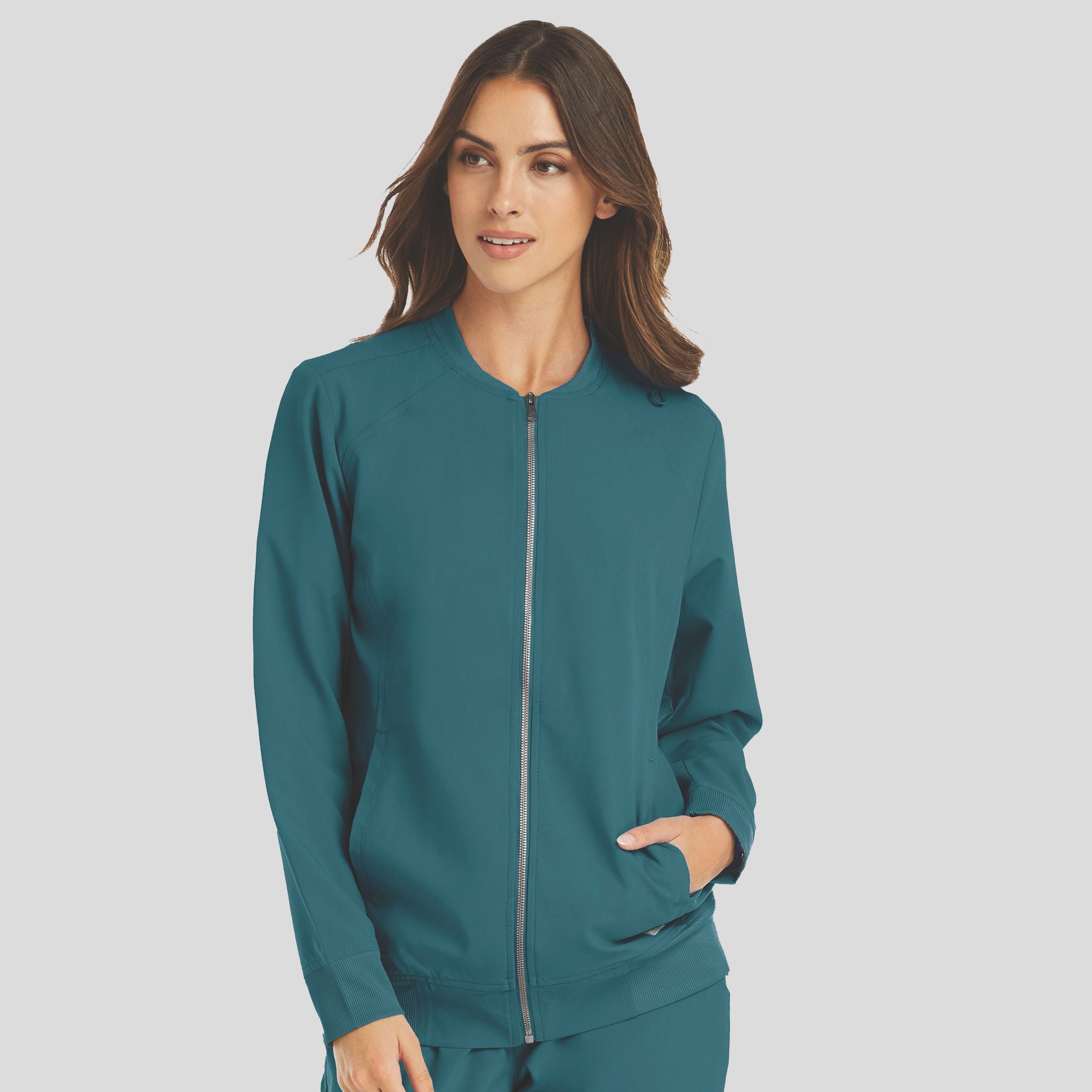 Women's Front Zip Warm-up Jacket