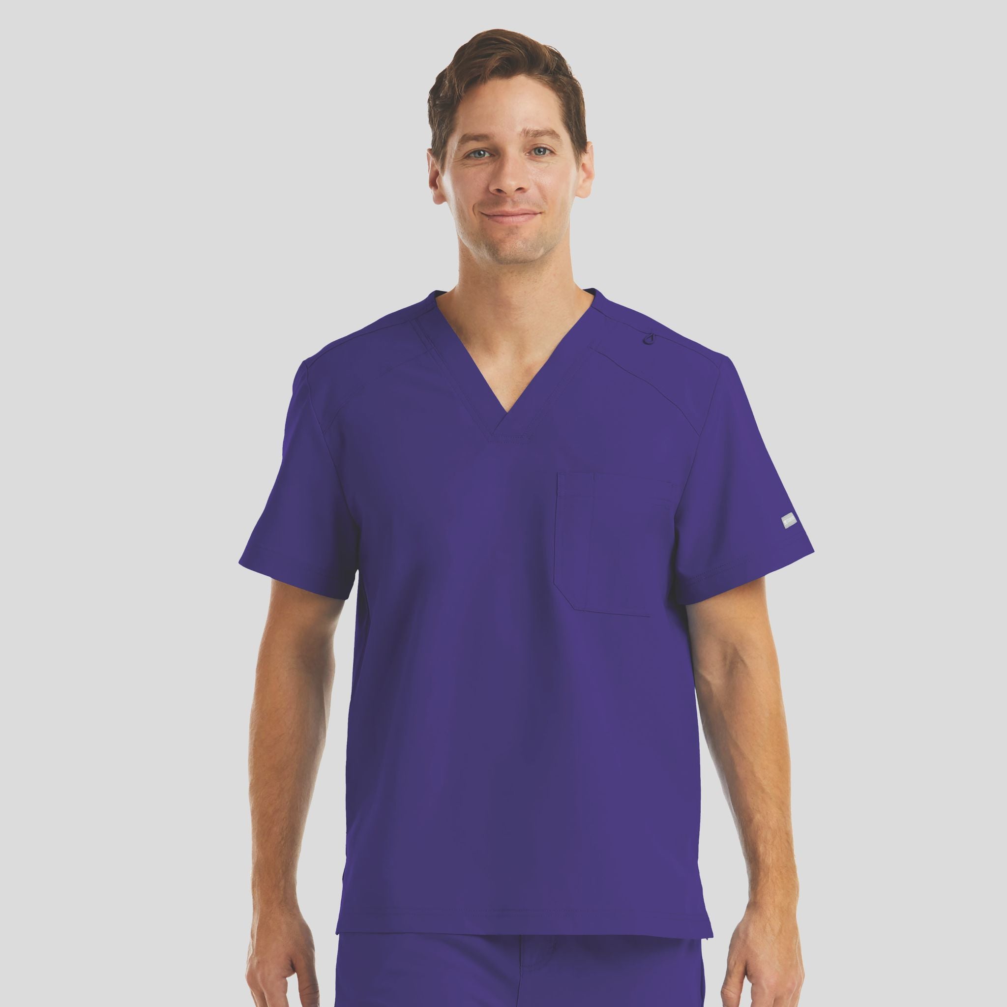 Chest Pocket V-neck Top