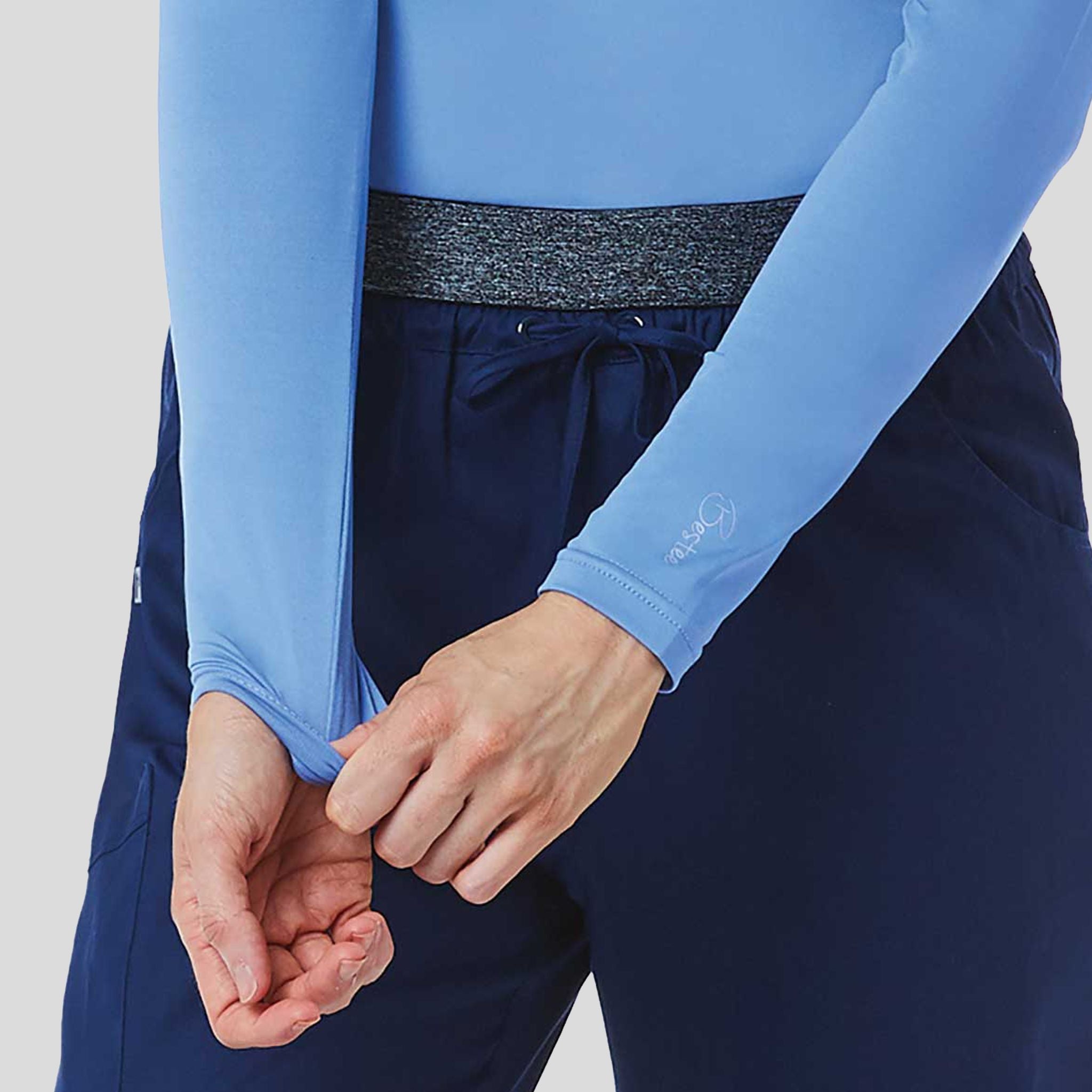 Women's Basic Long Sleeve Under Scrub Tee