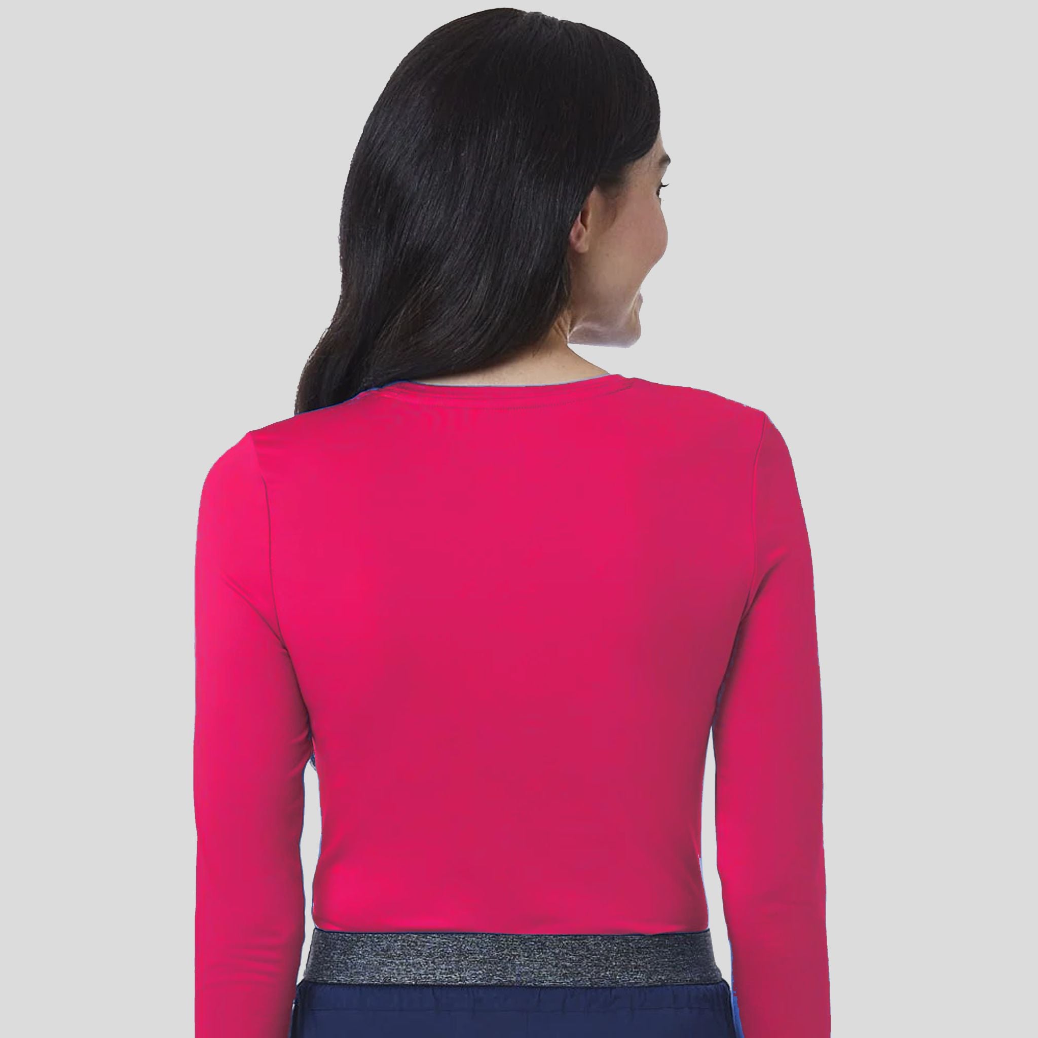 Women's Basic Long Sleeve Under Scrub Tee
