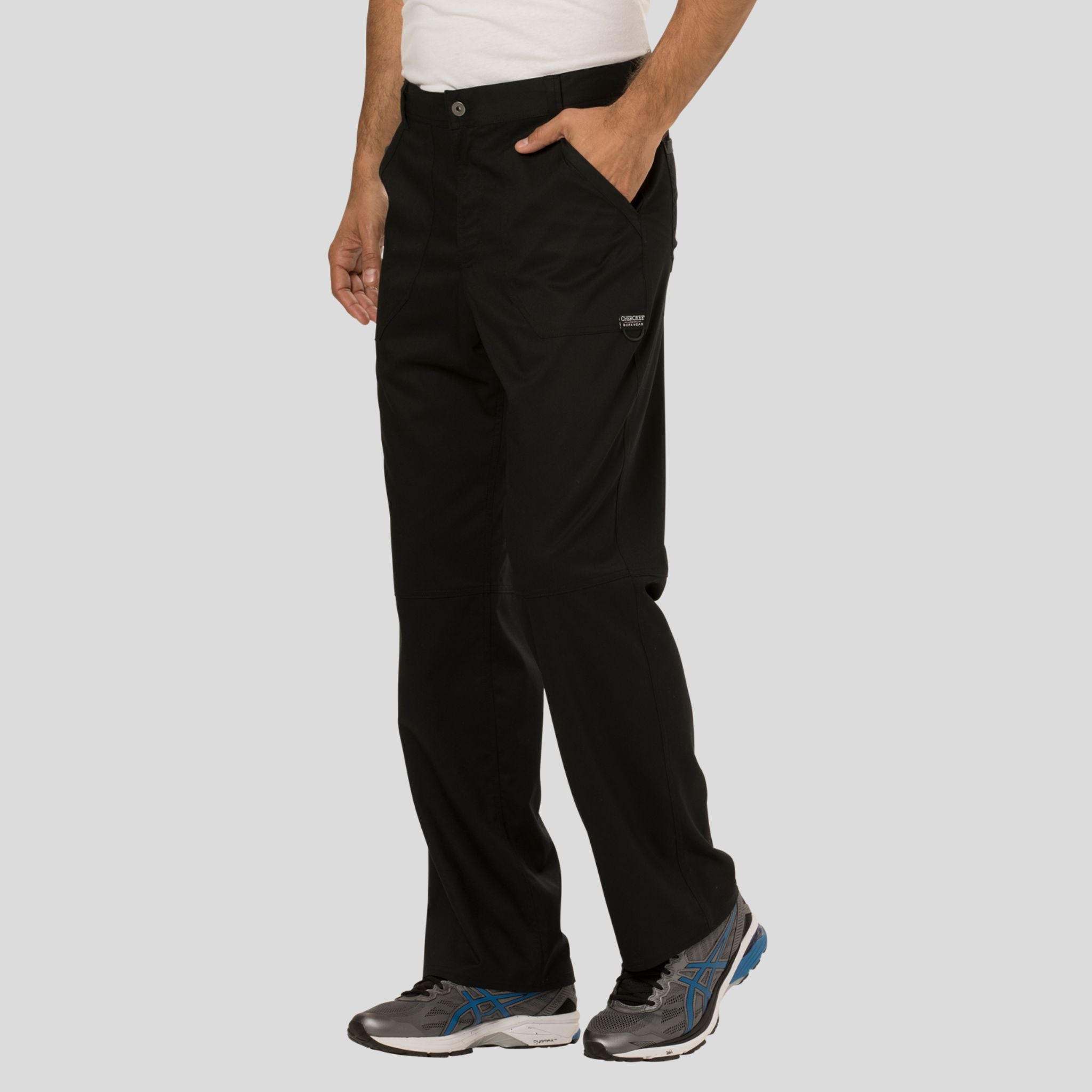 Men's Zip Fly Cargo Scrub Pant