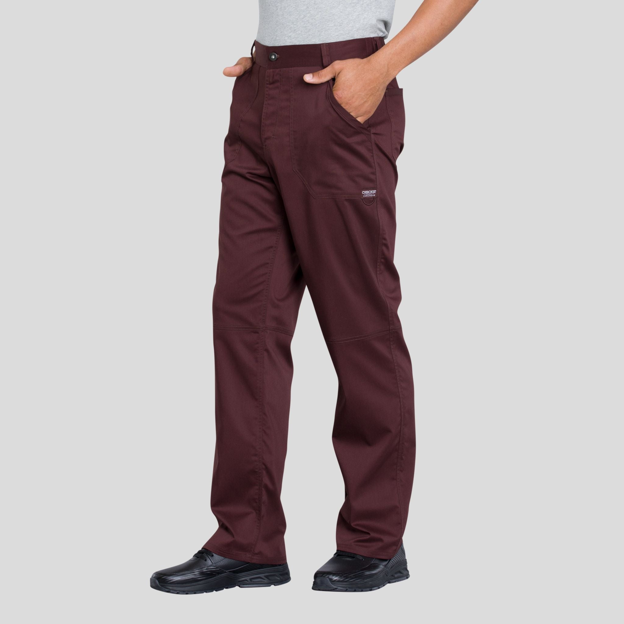 Men's Zip Fly Cargo Scrub Pant