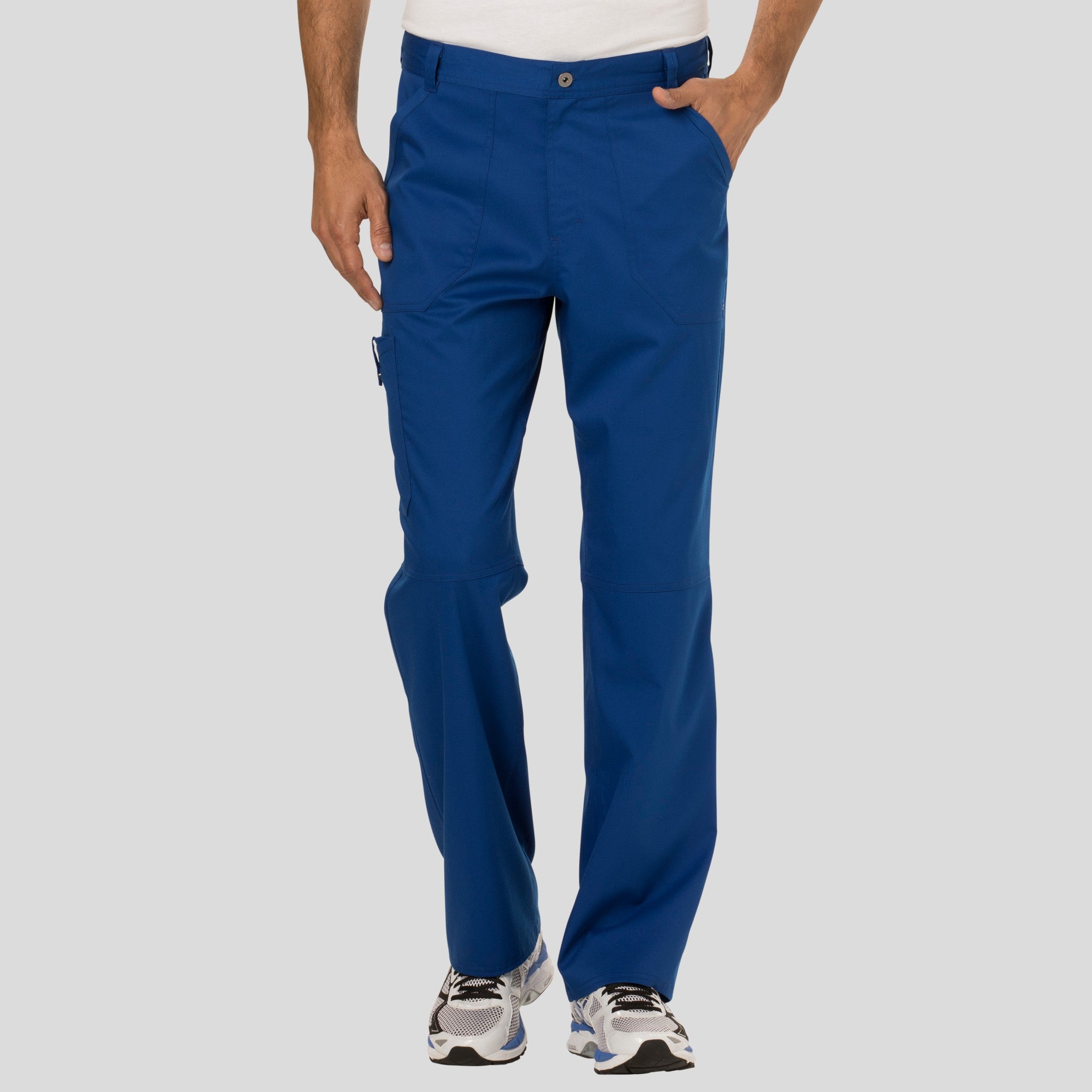 Men's Zip Fly Cargo Scrub Pant