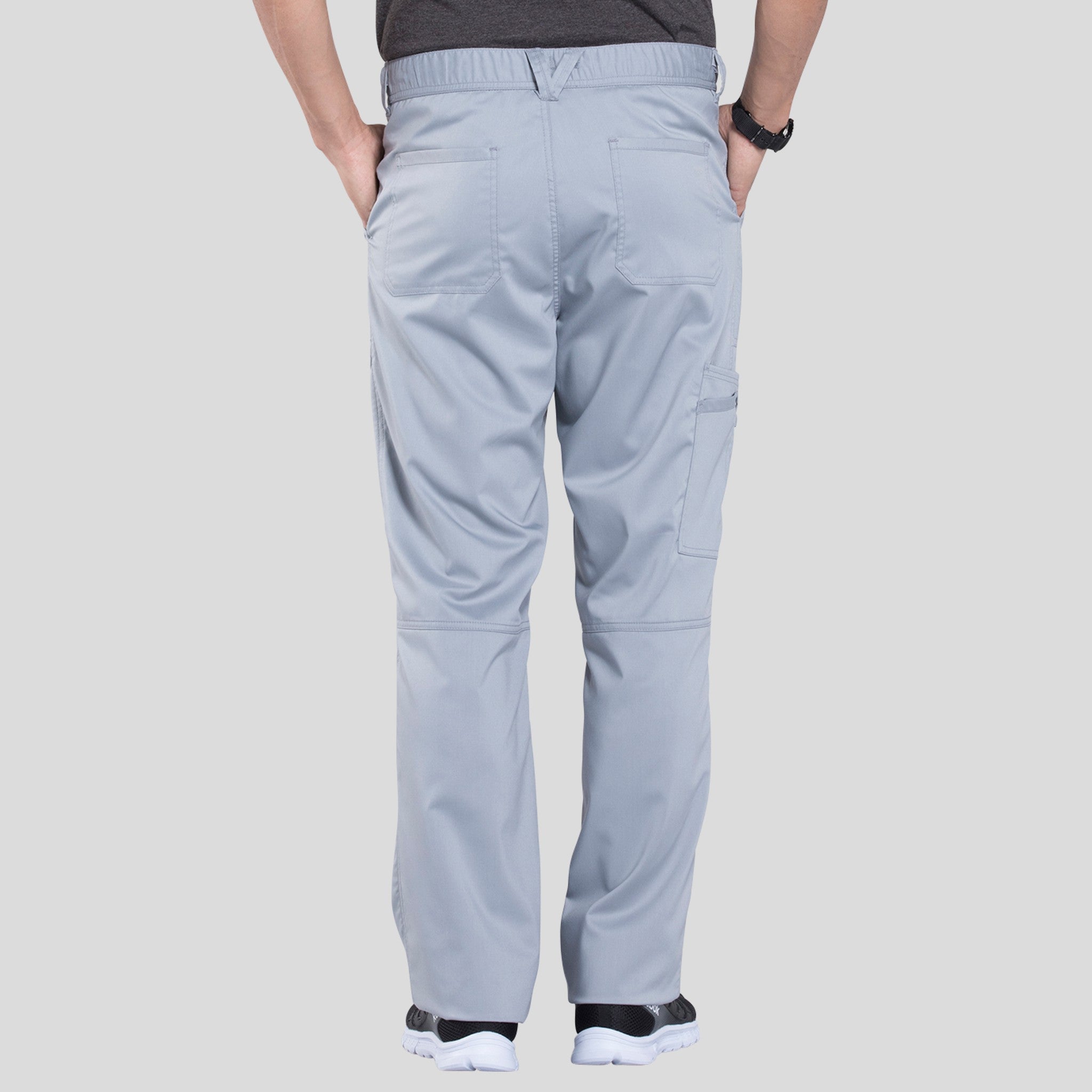 Men's Zip Fly Cargo Scrub Pant
