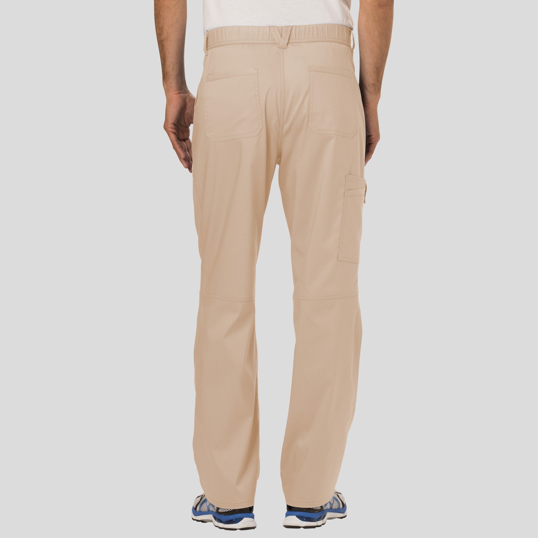Men's Zip Fly Cargo Scrub Pant