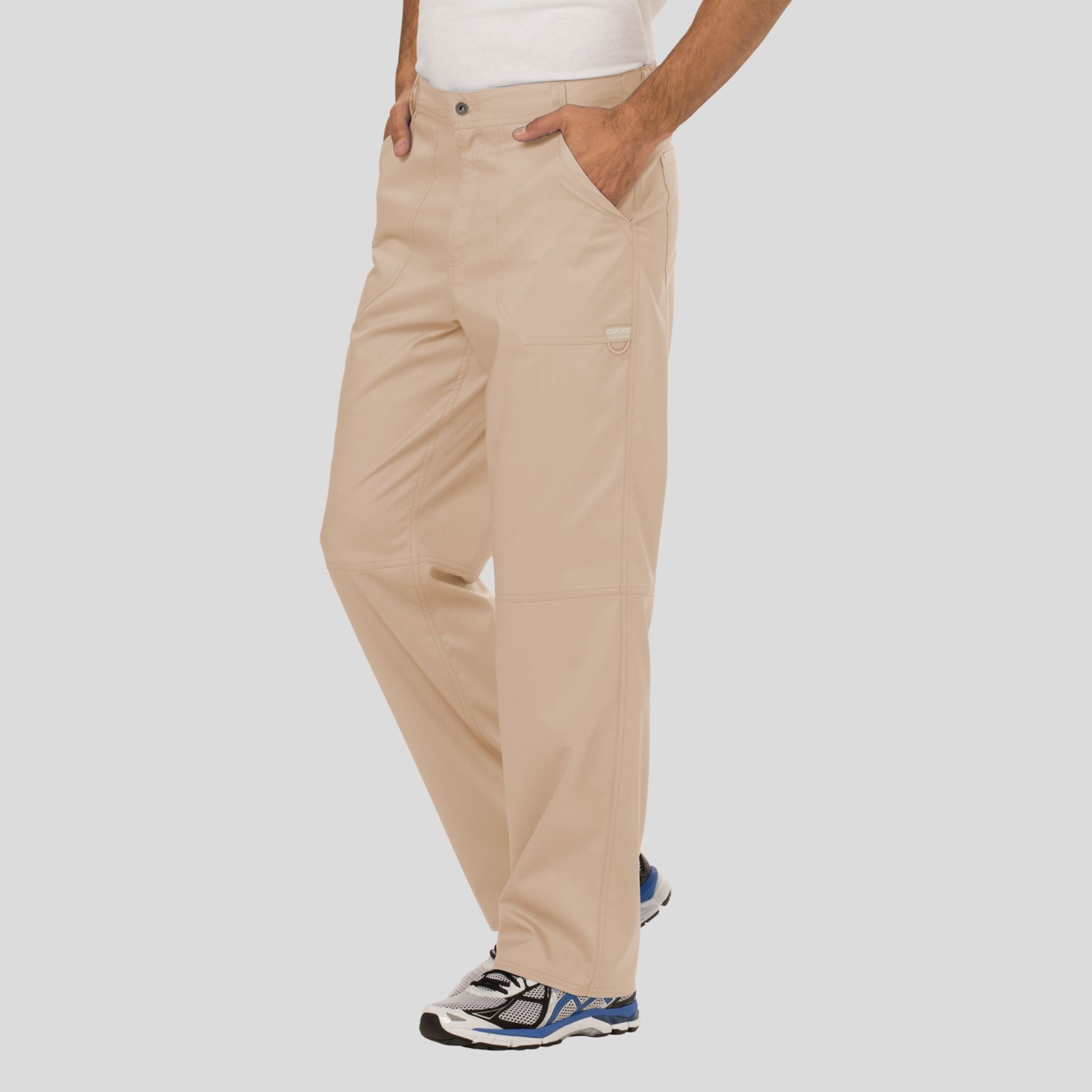 Men's Zip Fly Cargo Scrub Pant