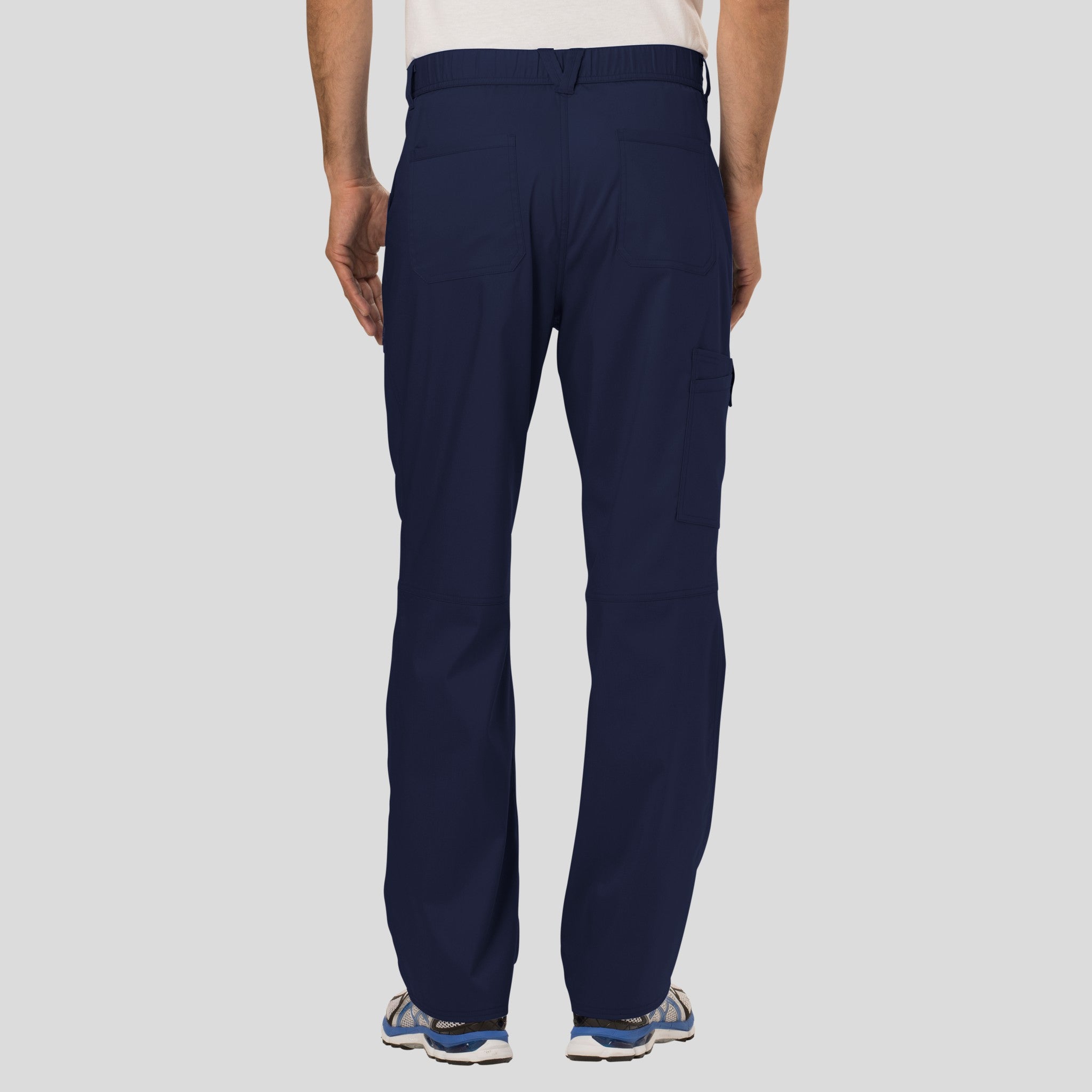 Men's Zip Fly Cargo Scrub Pant