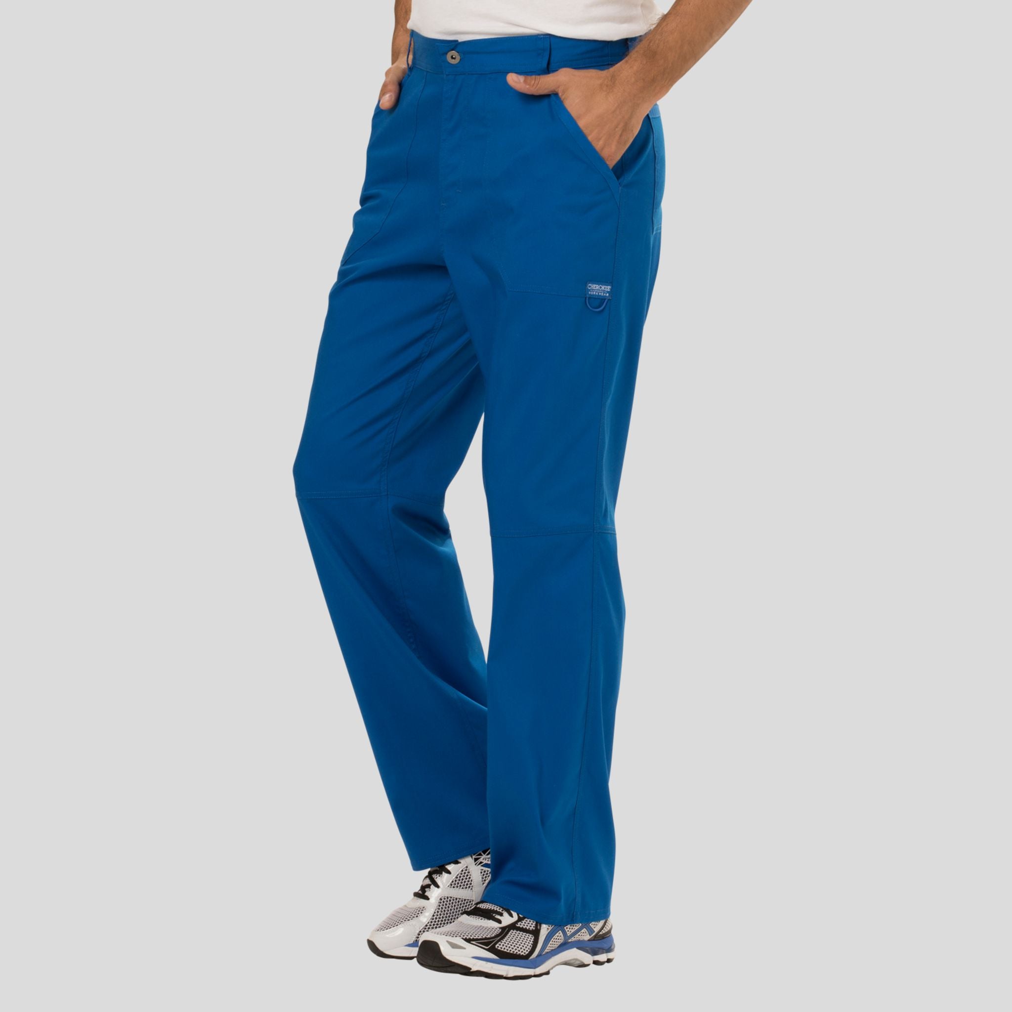 Men's Zip Fly Cargo Scrub Pant