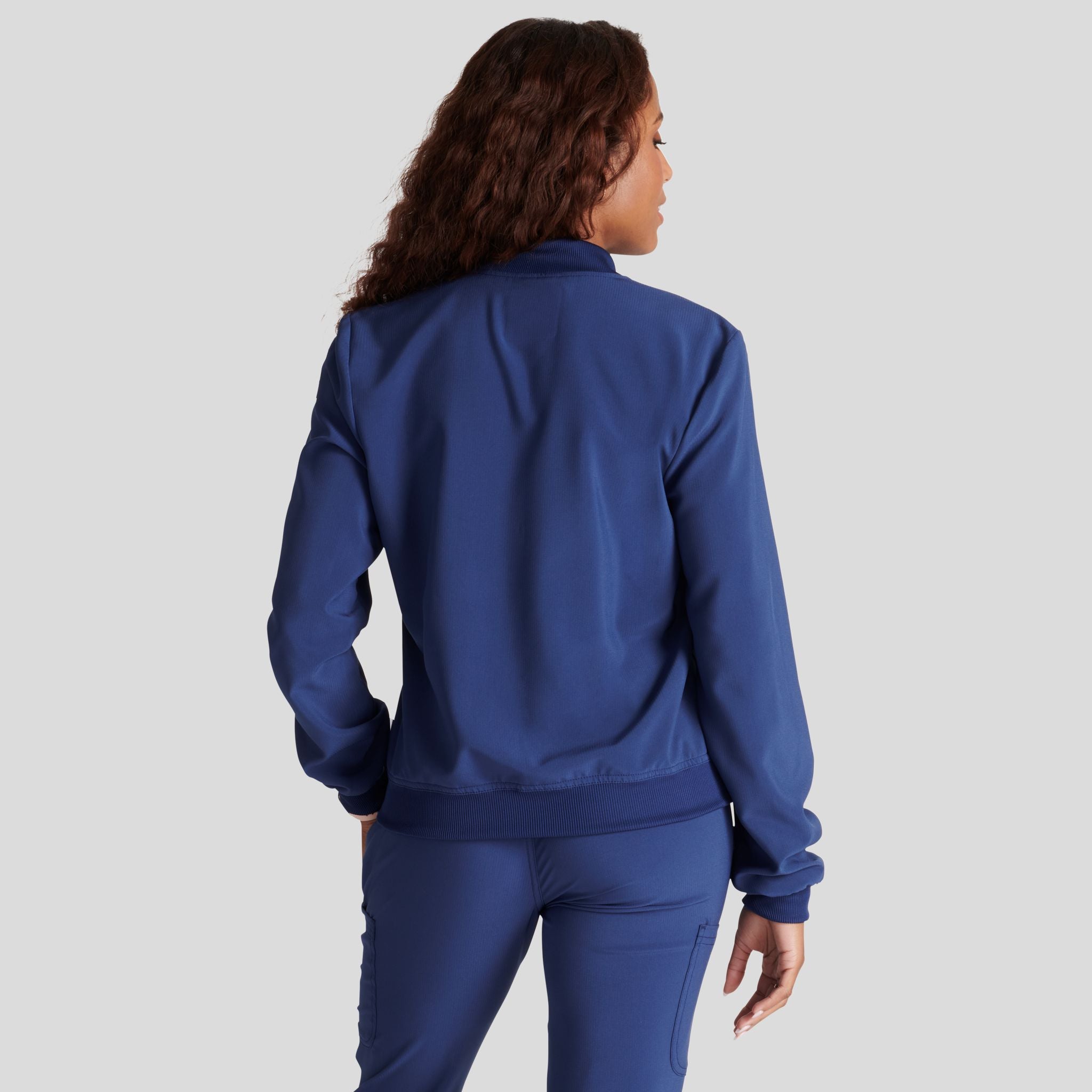 Women's Zip Front Bomber Jacket