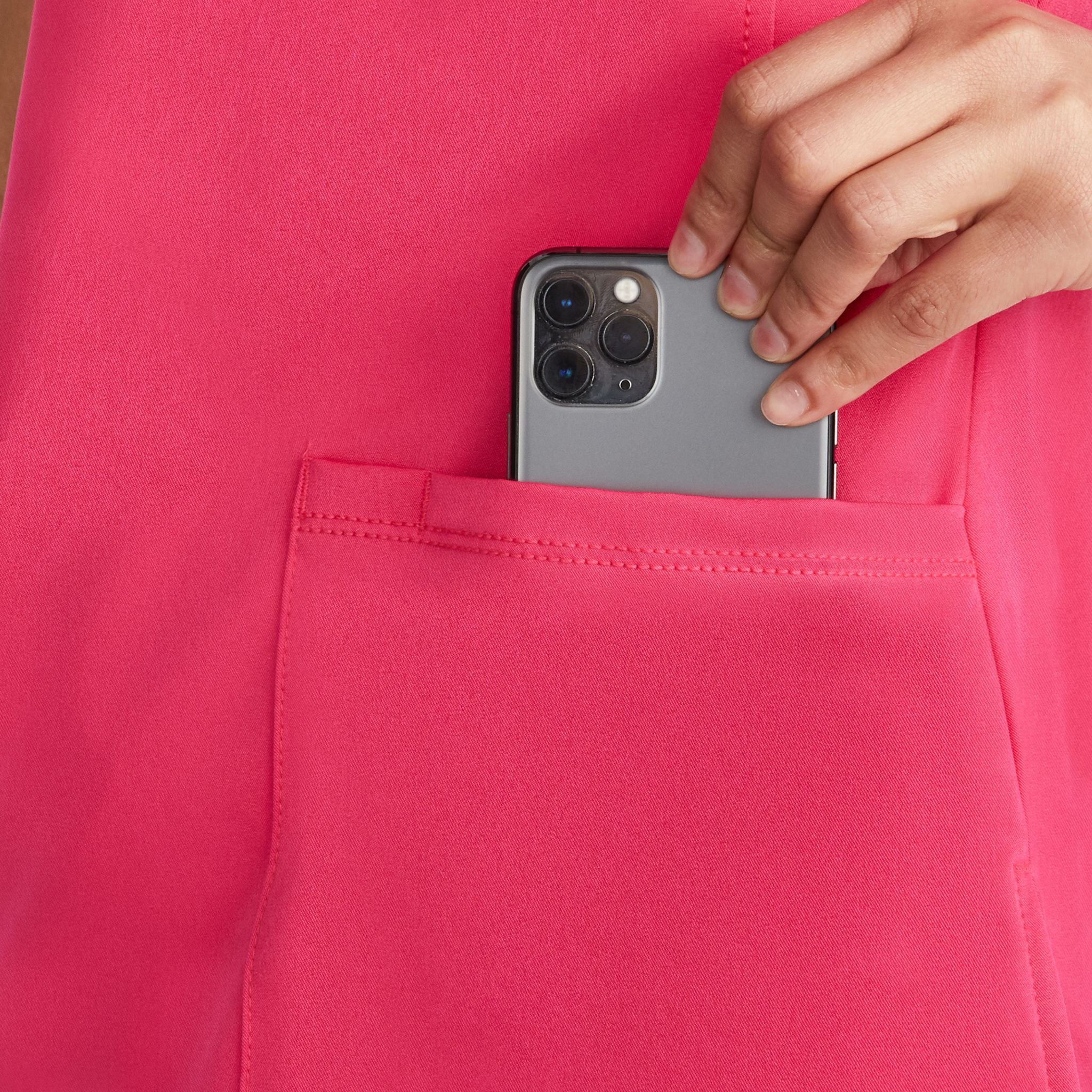 Women's Monica V-Neck Solid Scrub Top