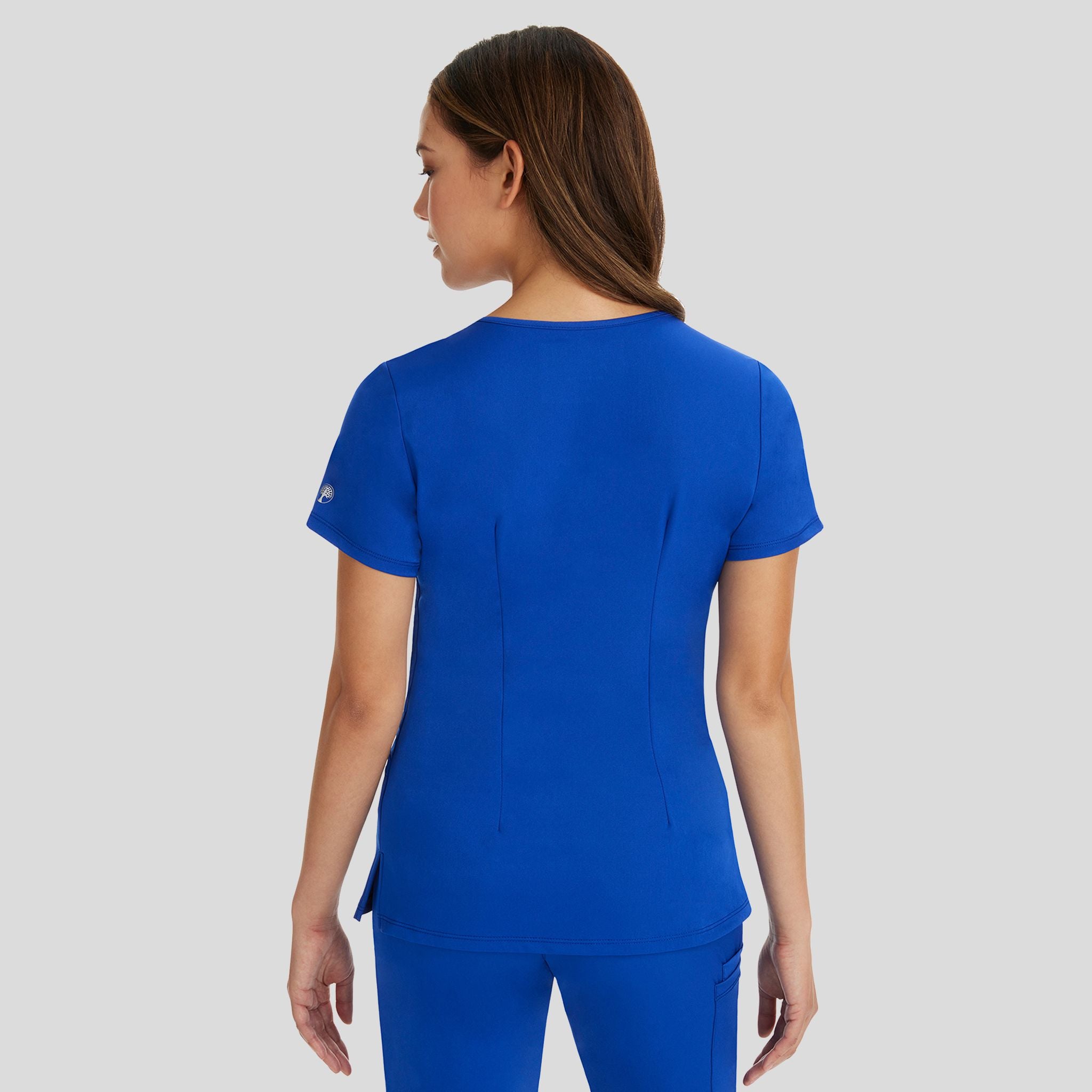 Women's Monica V-Neck Solid Scrub Top