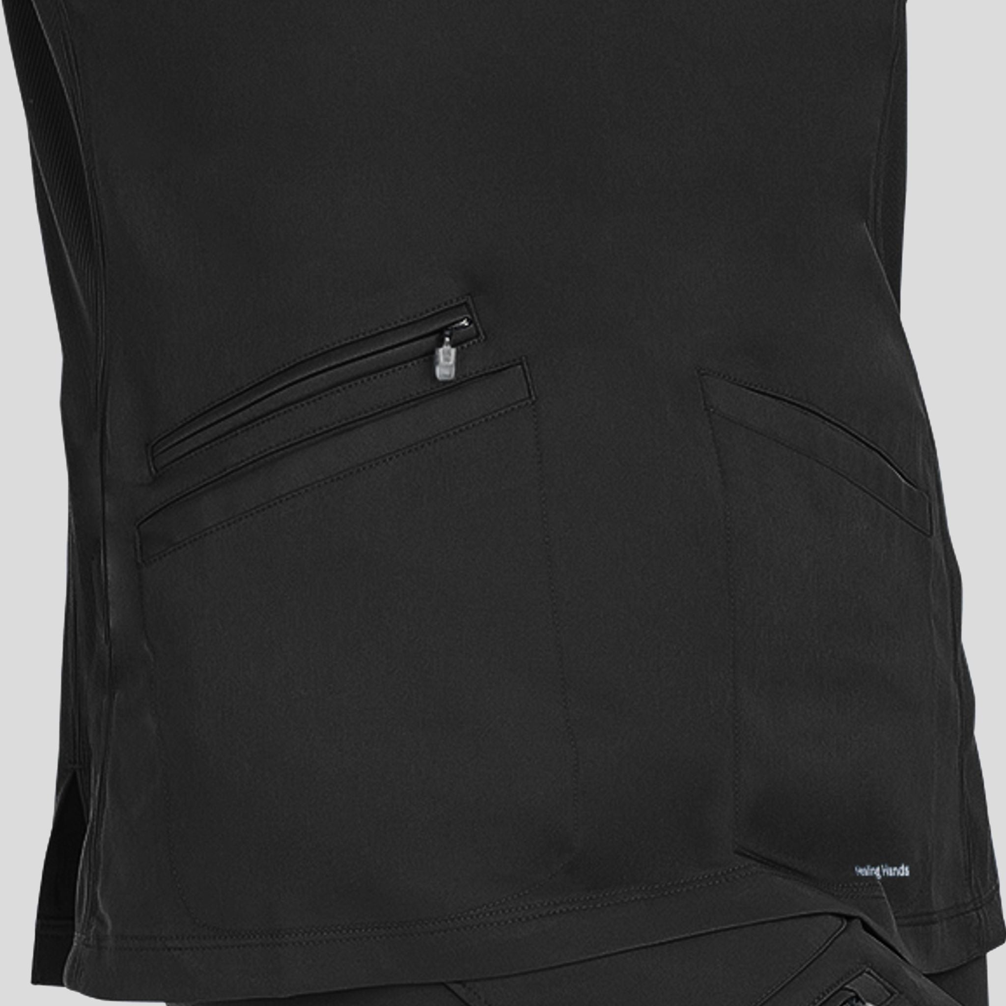 Women's Mariah Rib Trim Scrub Top