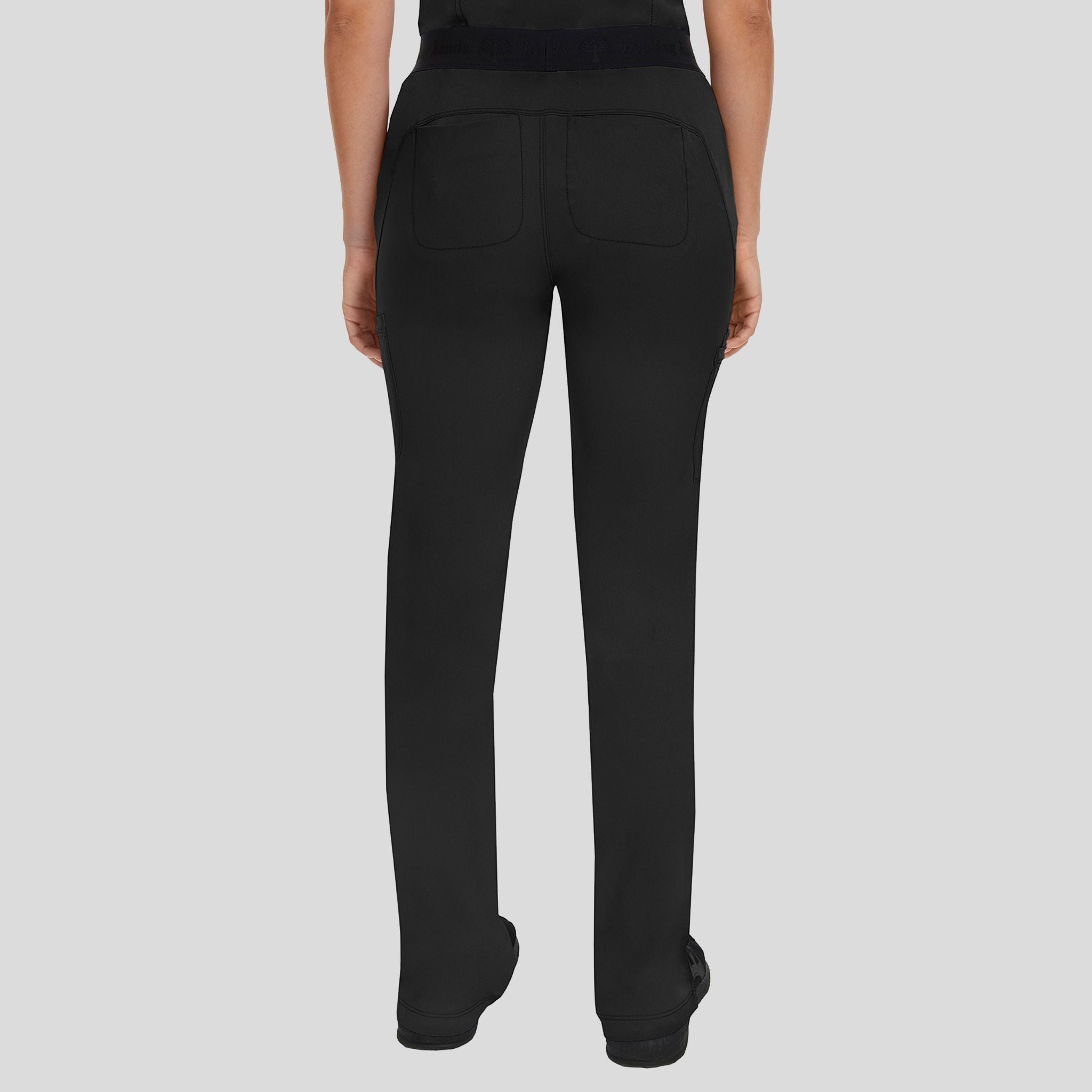 Women's Rachel Elastic Waistband Cargo Scrub Pant