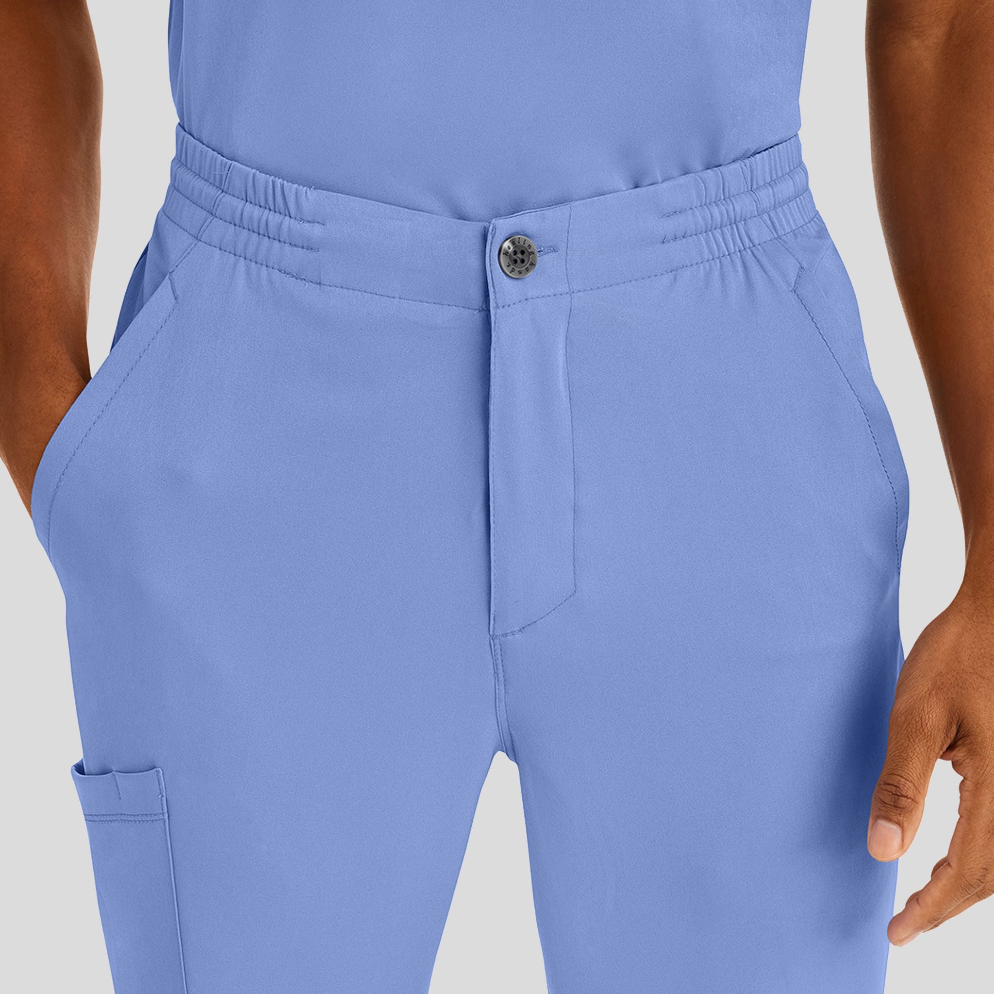 Men's Ryan Zip Fly Slim Scrub Pant