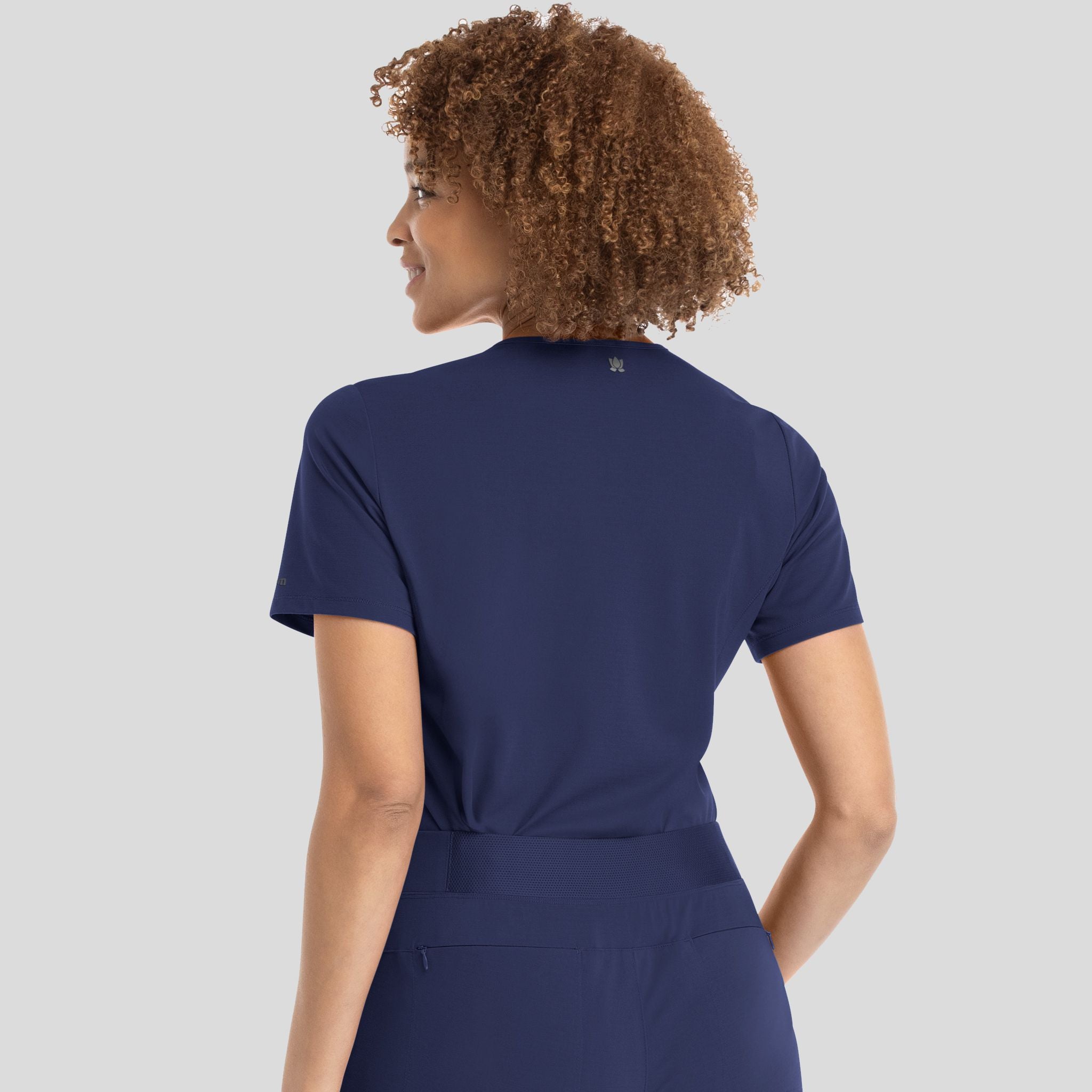 Women's Banded V-Neck Top