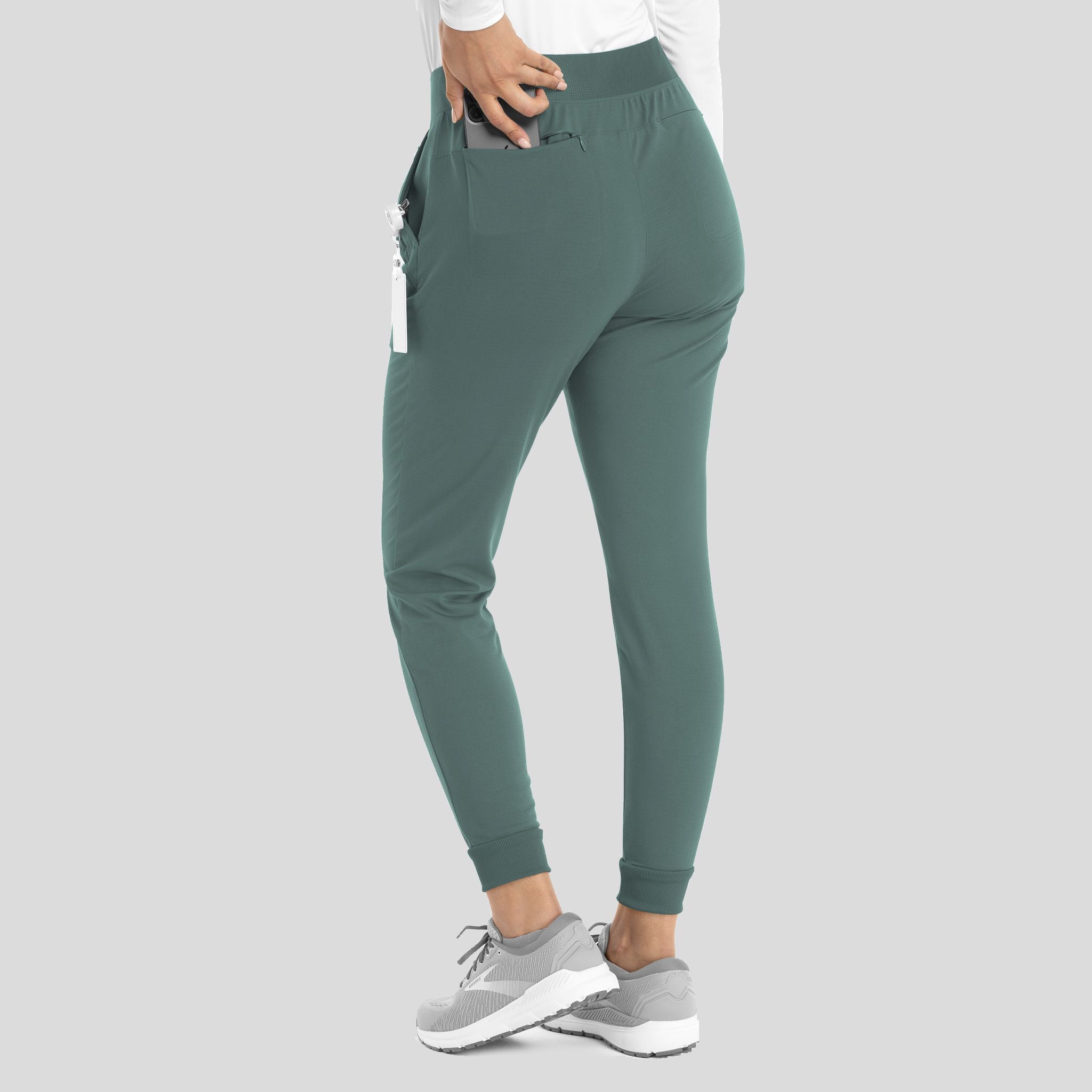 Women's Mid Rise Elastic Jogger