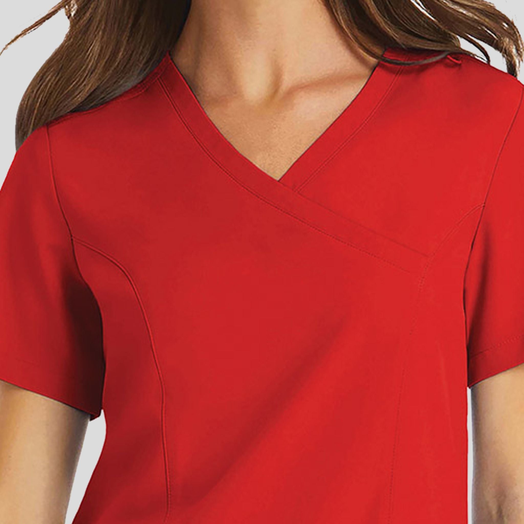 Women's Mock Wrap Top