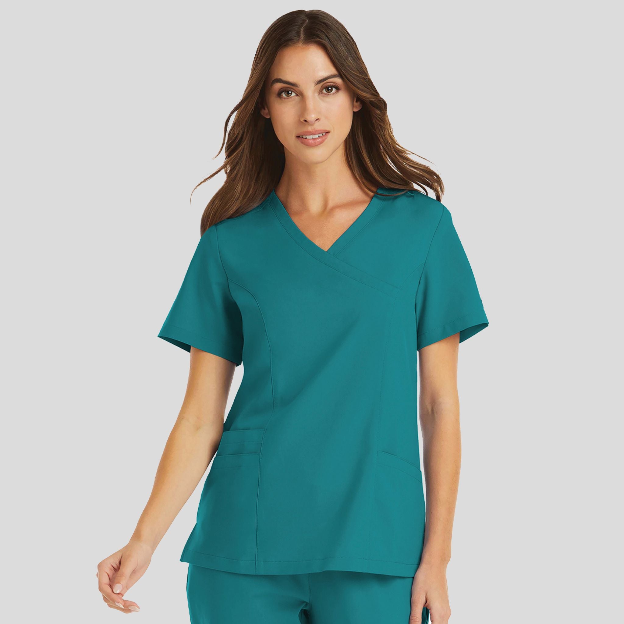 Women's Mock Wrap Top