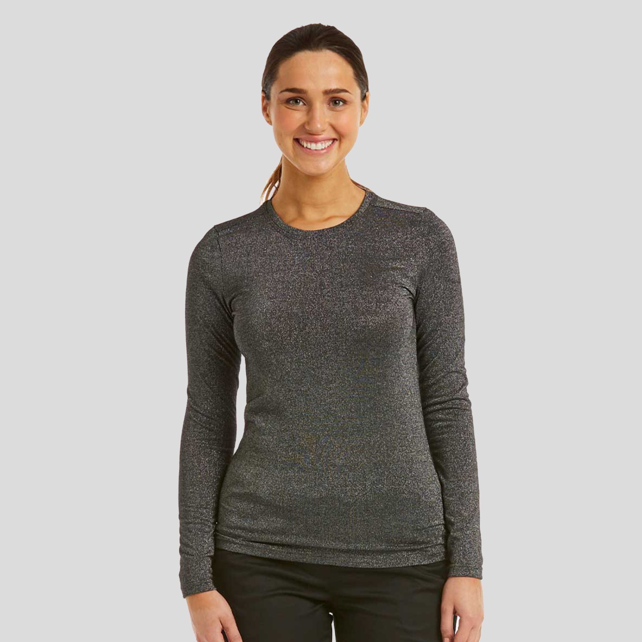 Women's Basic Long Sleeve Under Scrub Tee