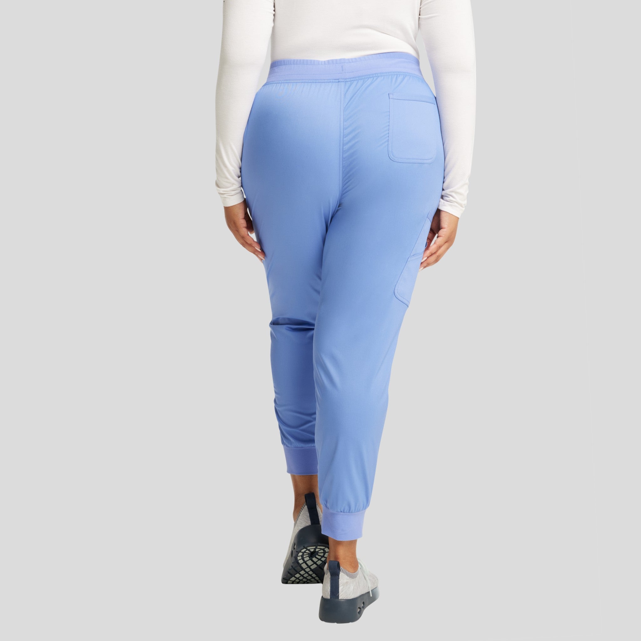 Women's Mid Rise Jogger Scrub Pant