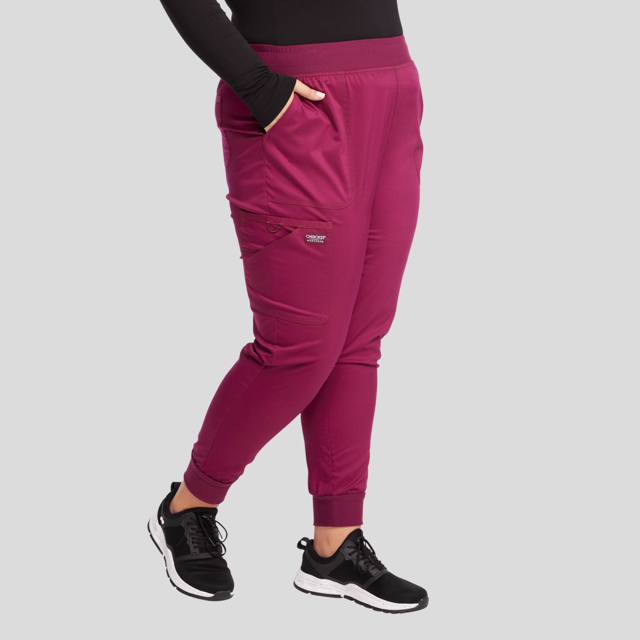 Women's Mid Rise Jogger Scrub Pant