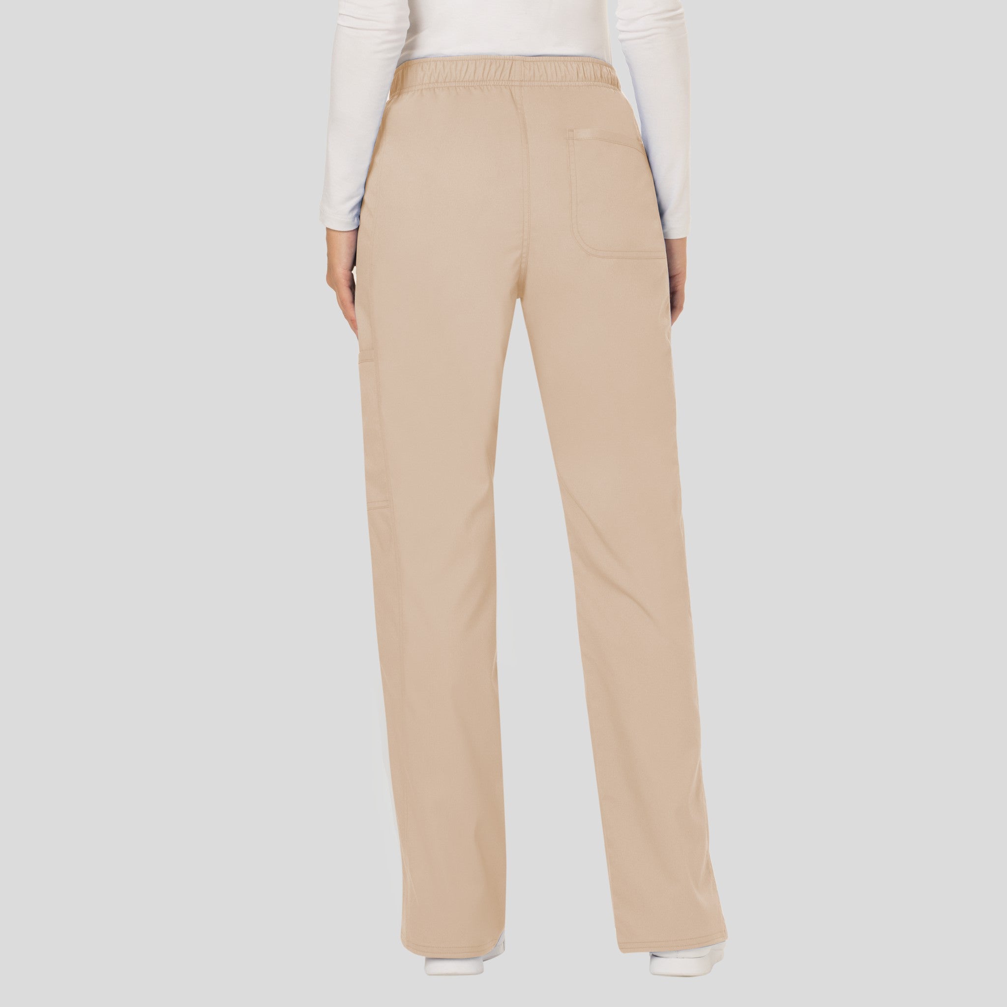 Women's Drawstring Flare Scrub Pant