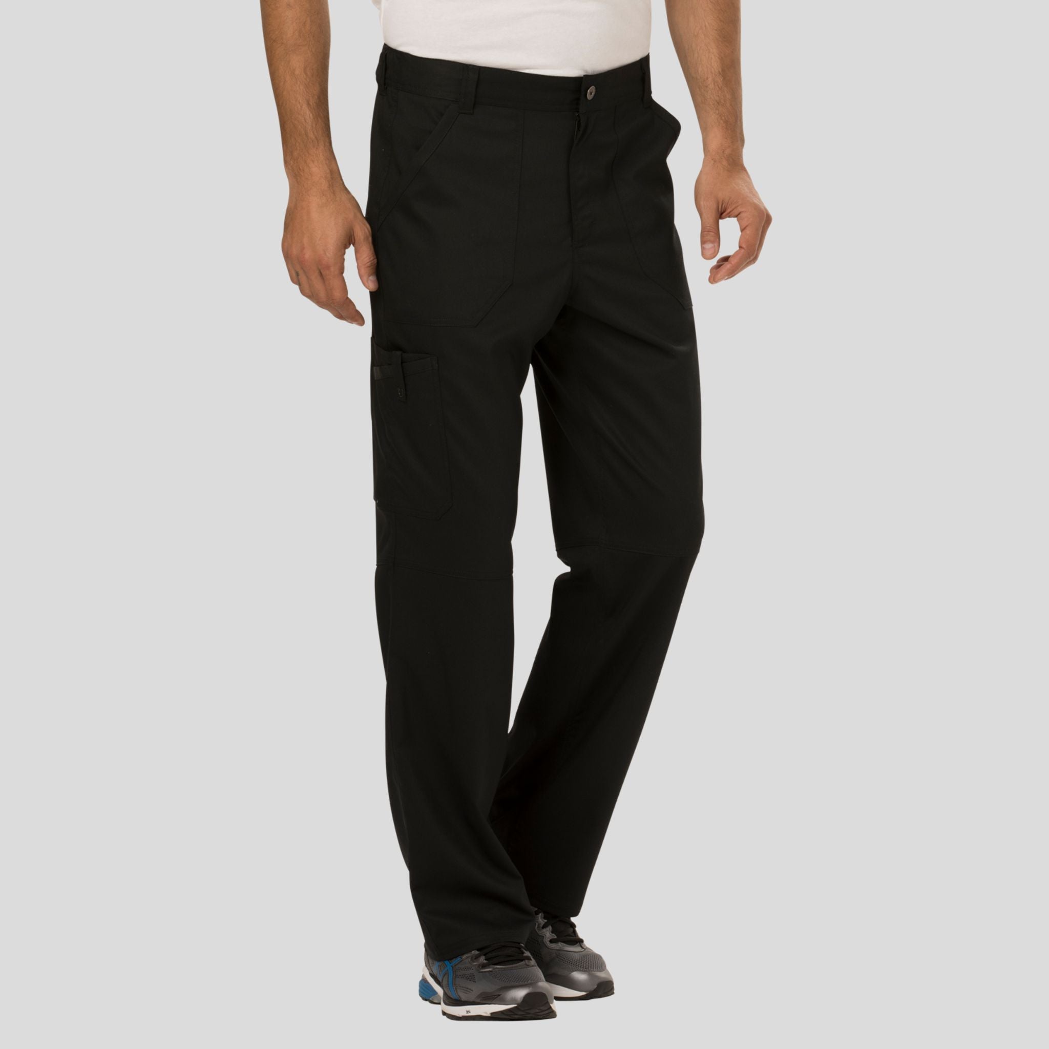 Men's Zip Fly Cargo Scrub Pant