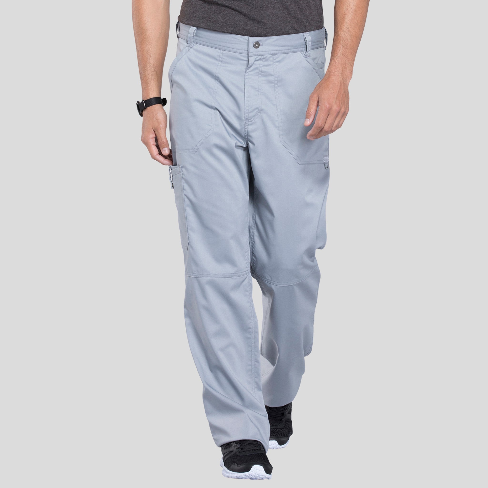 Men's Zip Fly Cargo Scrub Pant