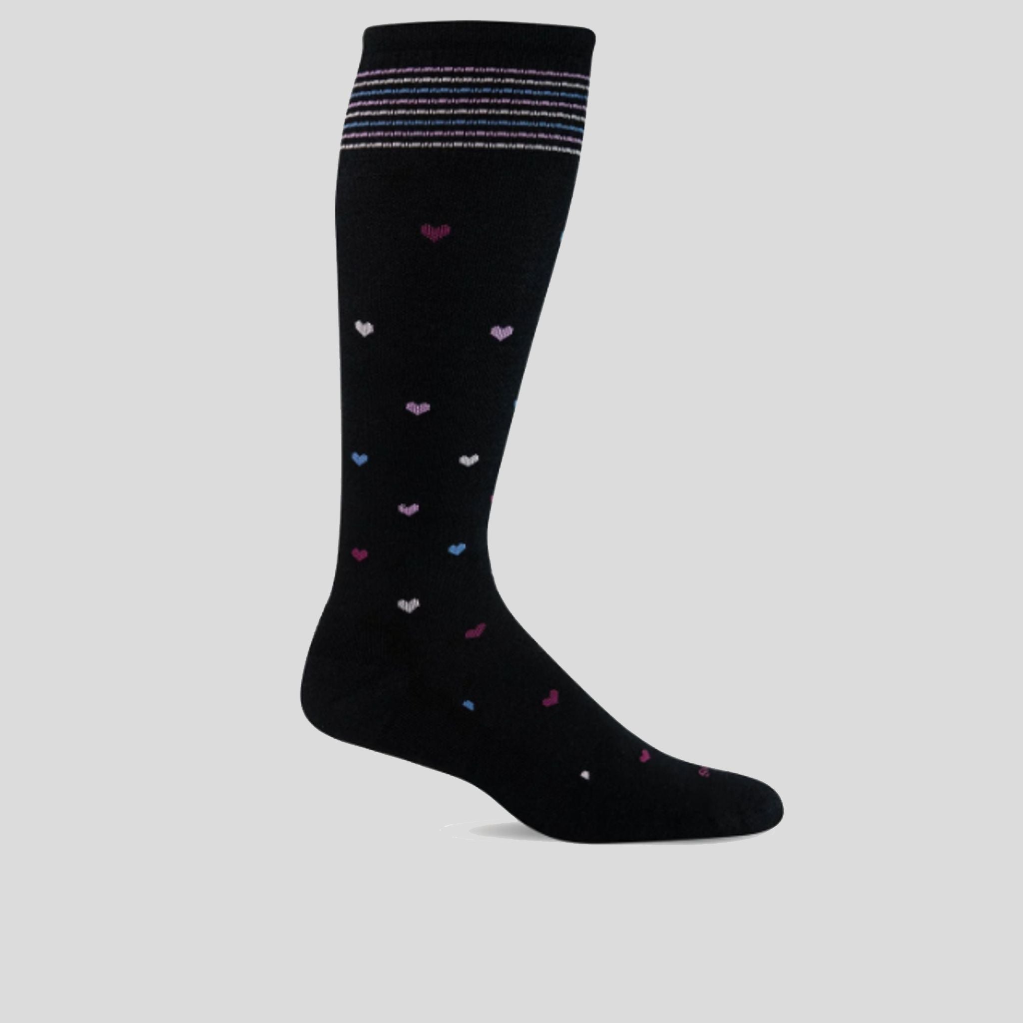 Moderate Graduated Compression Socks | Wide Calf Fit